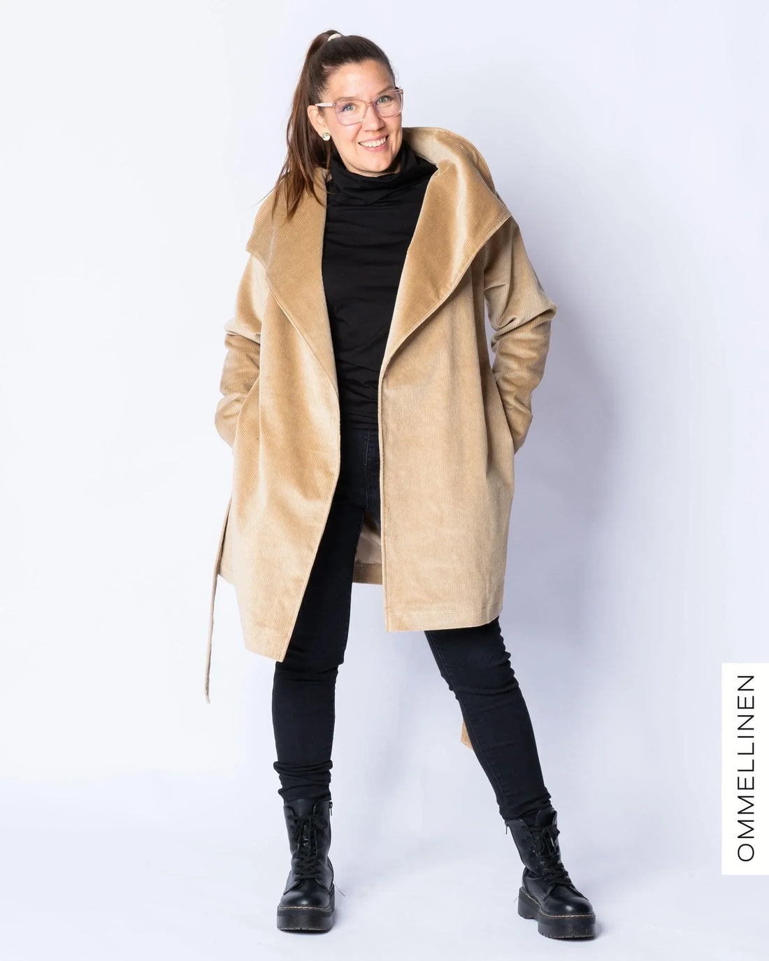 Corduroy jacket, sand