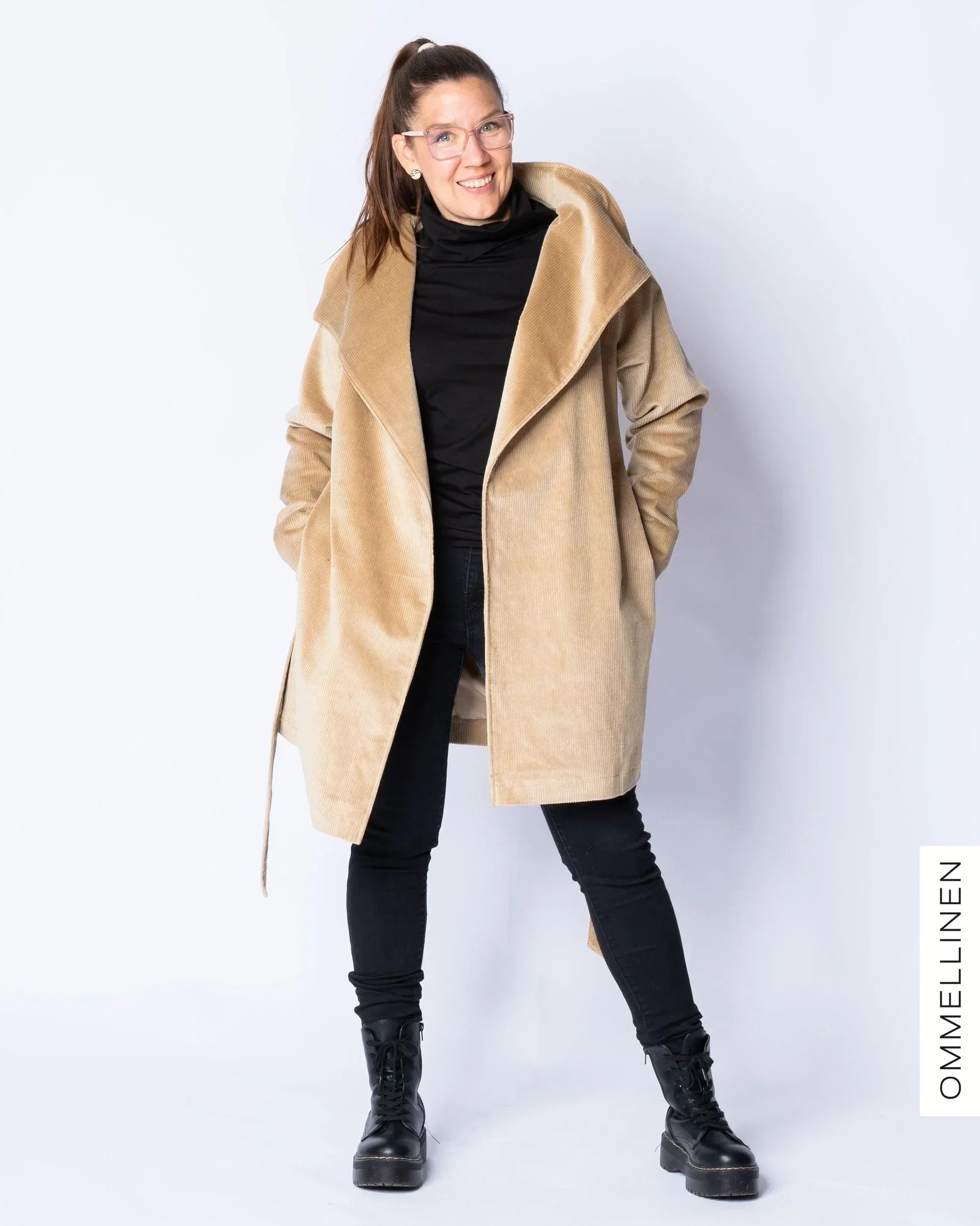 Corduroy jacket, sand