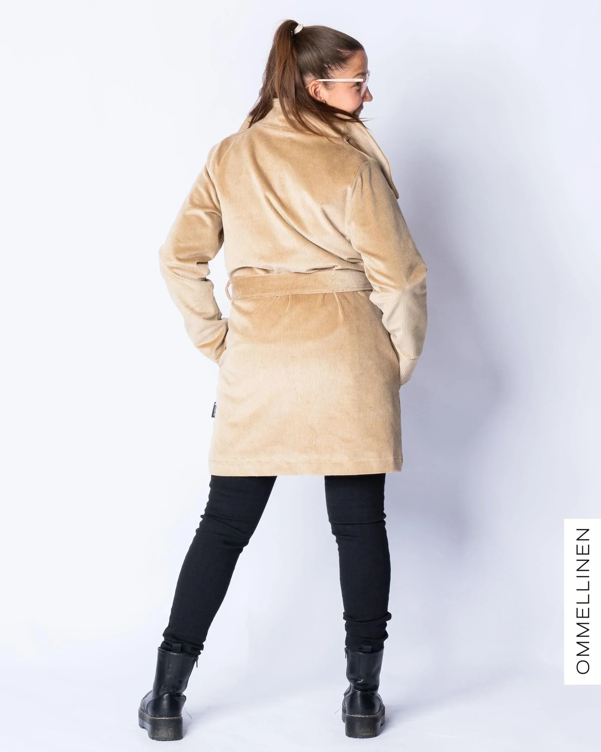 Corduroy jacket, sand