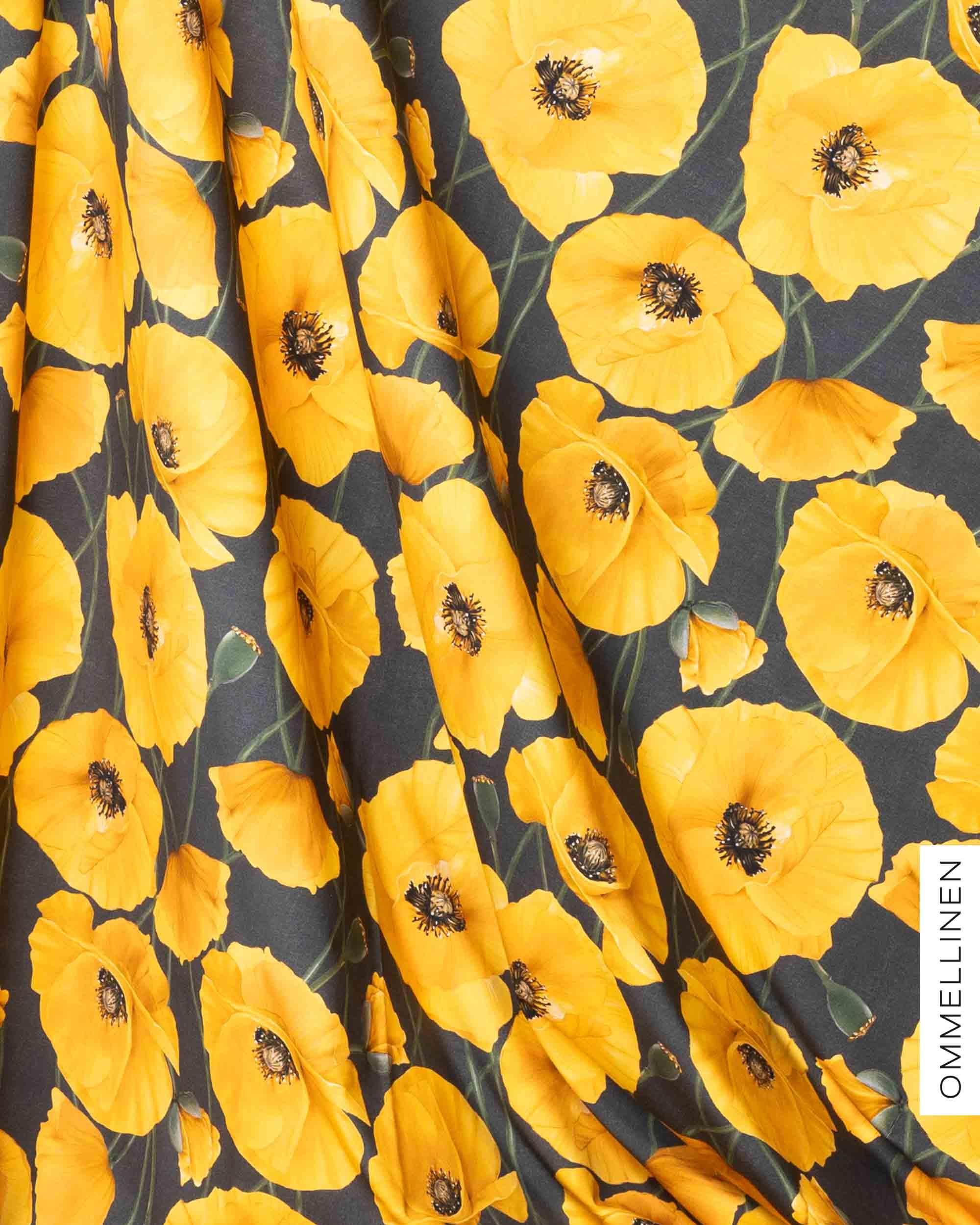 Jersey - PRE-CUT, Yökukka - grey/yellow