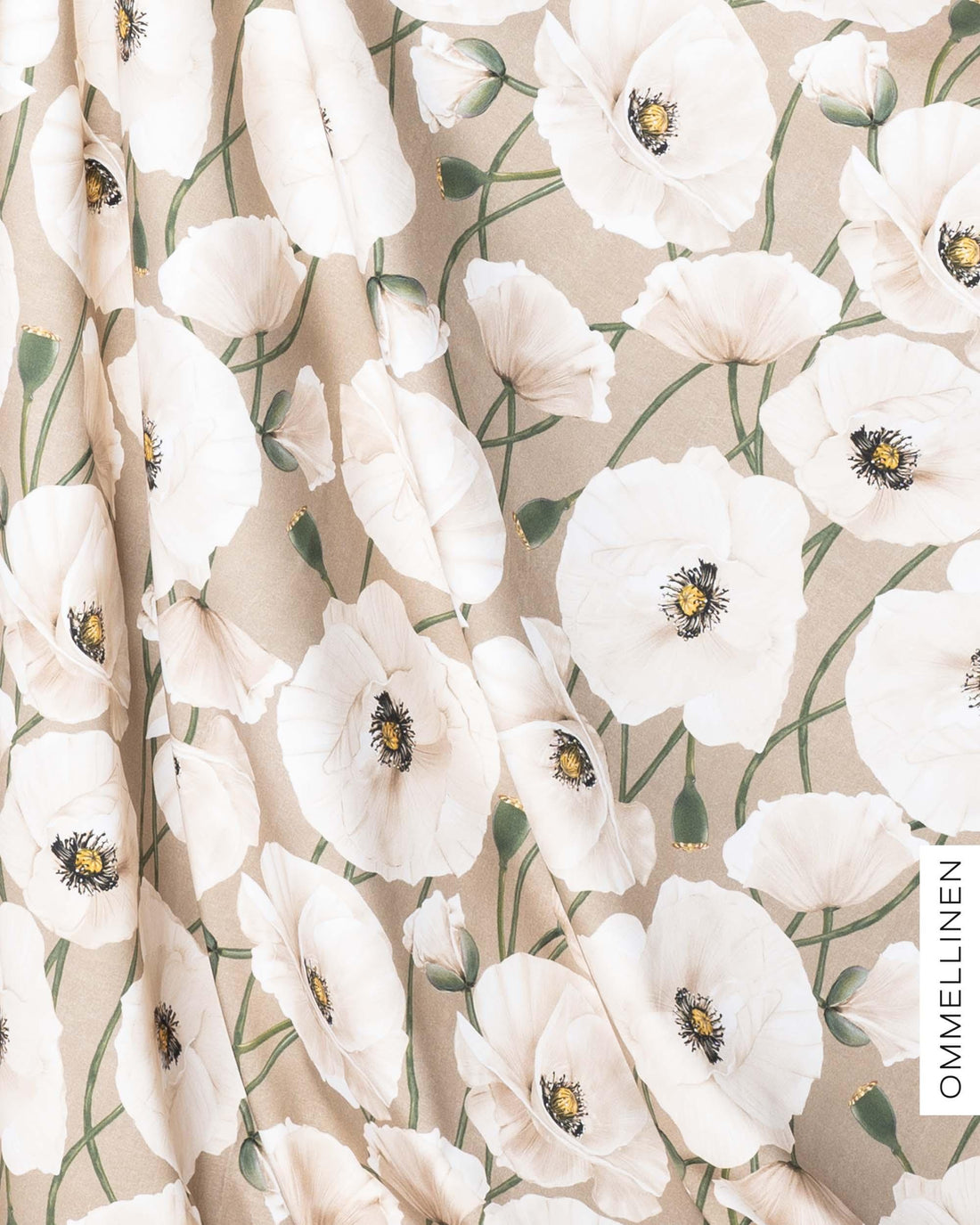 Jersey - PRE-CUT, Yökukka - sand/off-white