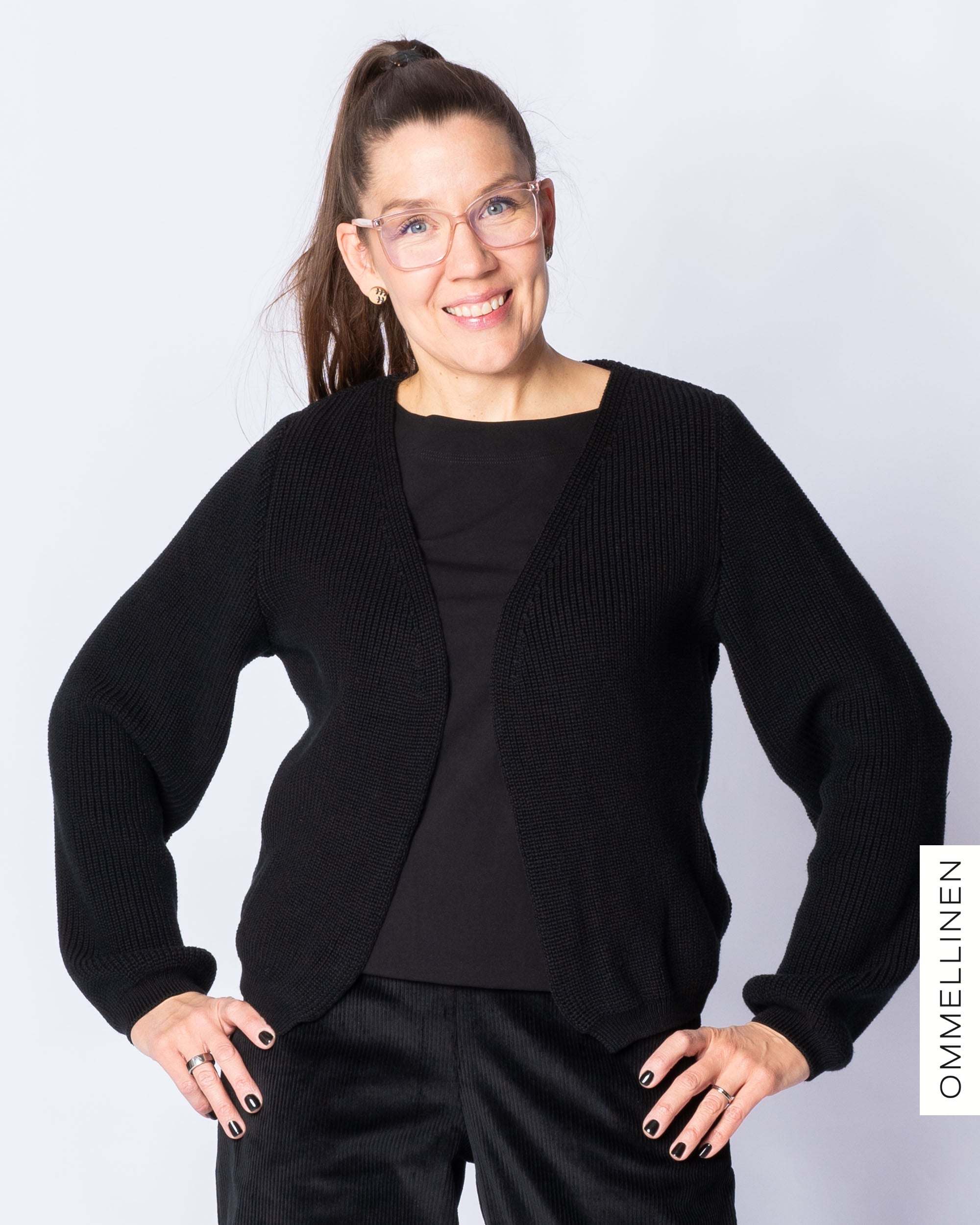 NEULE cardigan, black