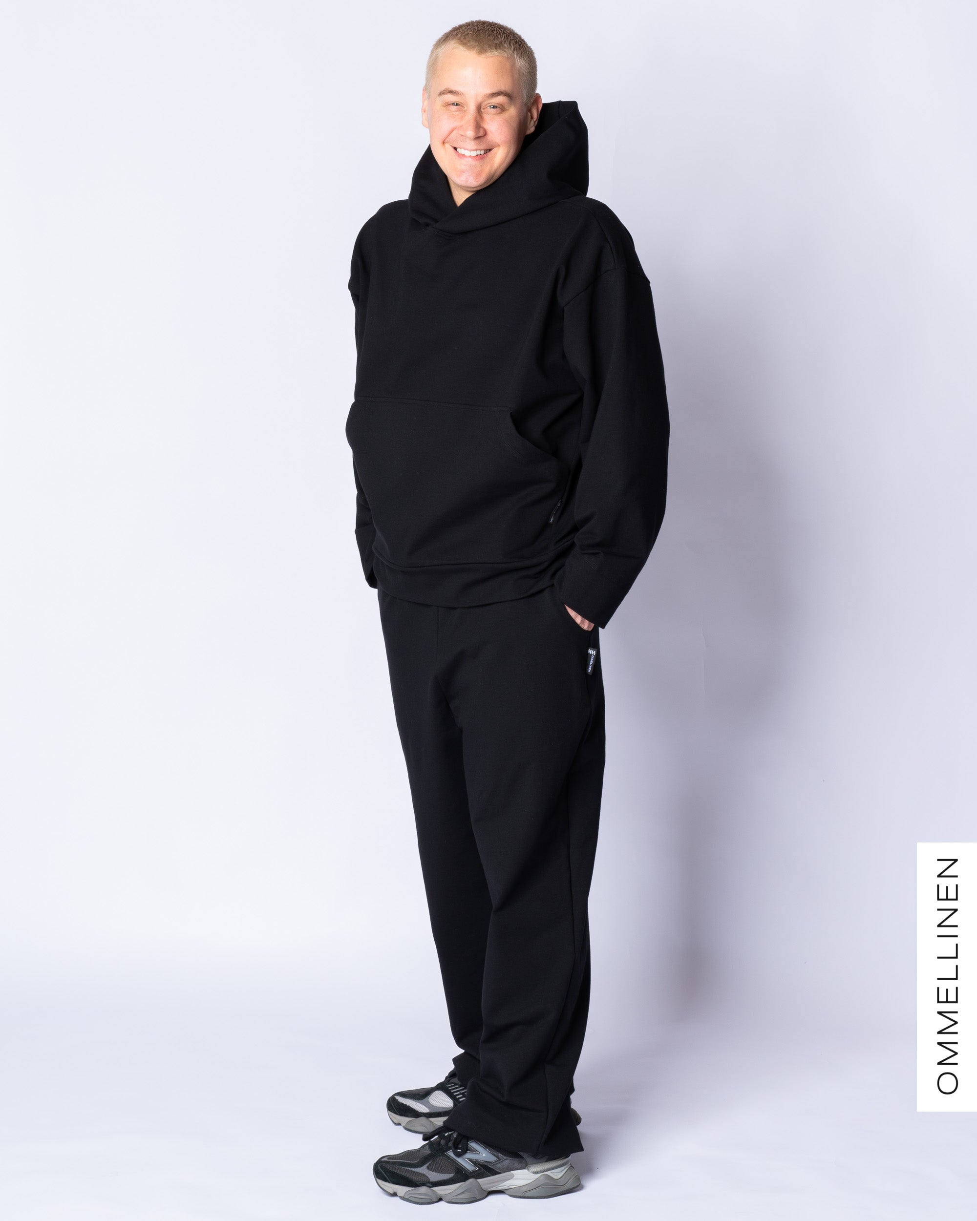 MIKI -pants, black