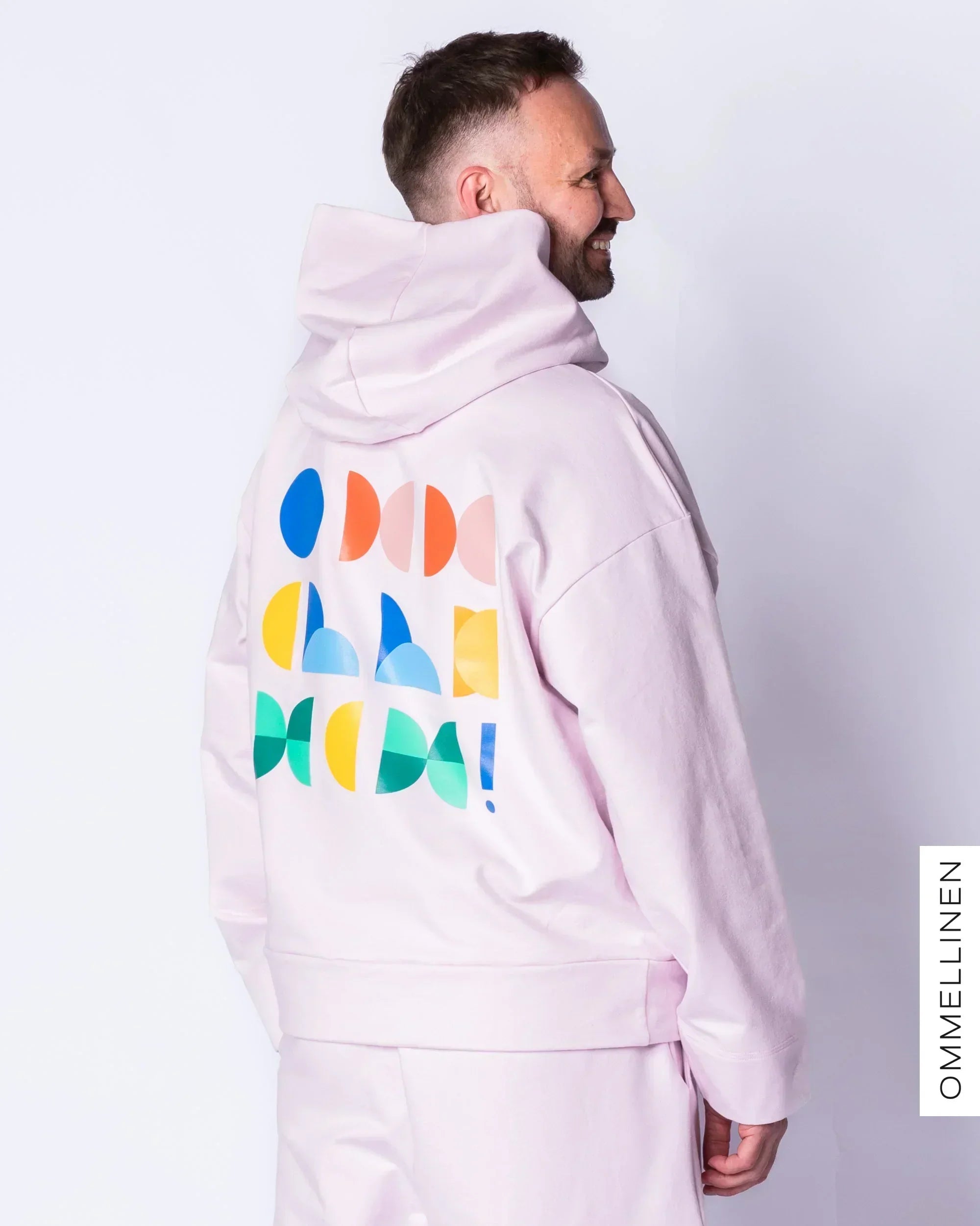 WHOOPS! MIKI -hoodie, light pink - XXL