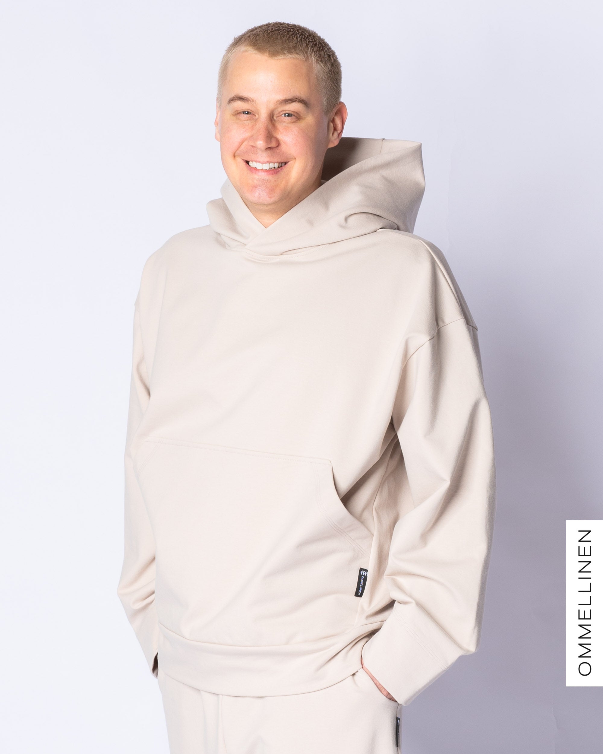 WHOOPS! MIKI -hoodie, sand - XL