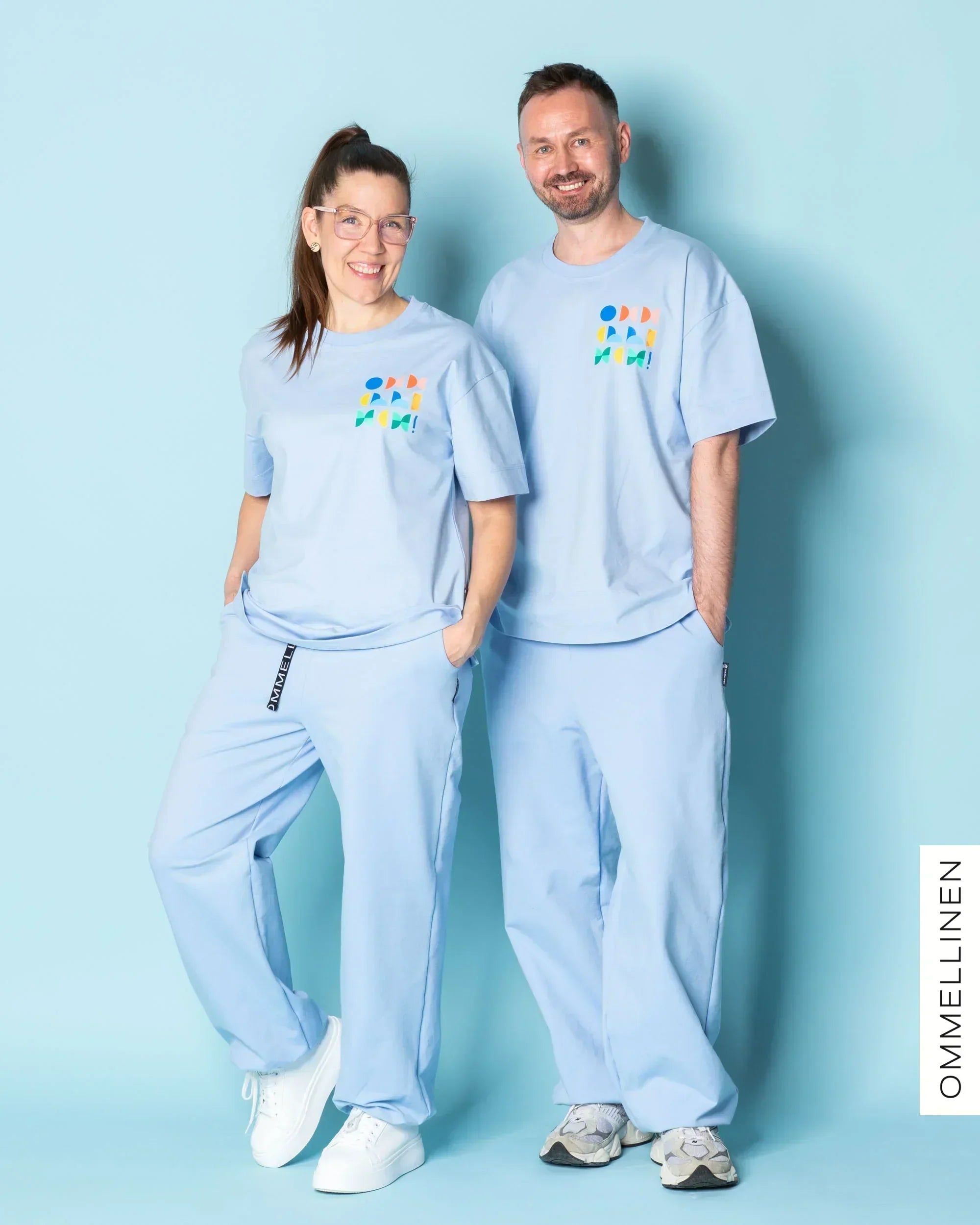 WHOOPS! MIKI -pants, light blue - XL