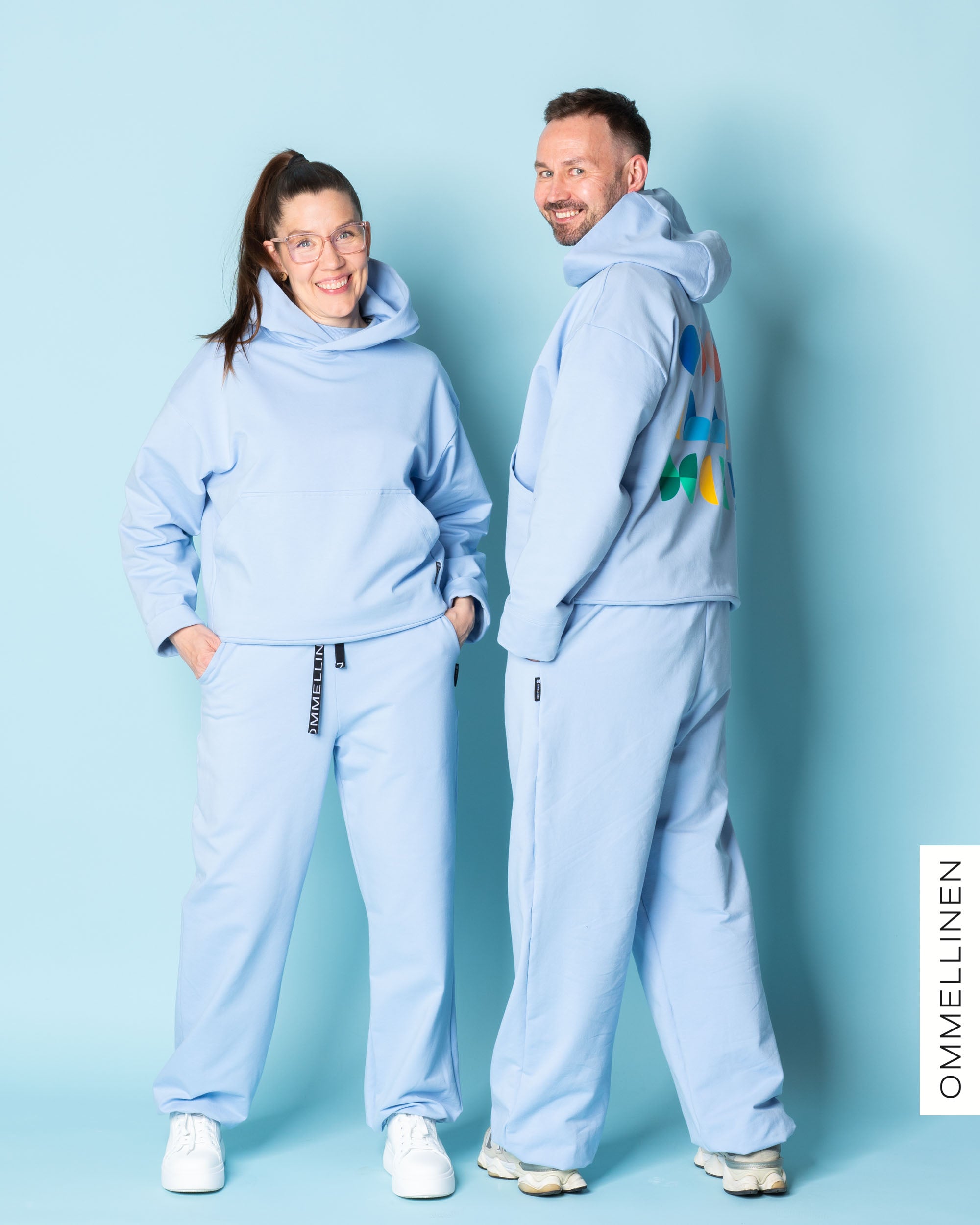 MIKI -hoodie, light blue