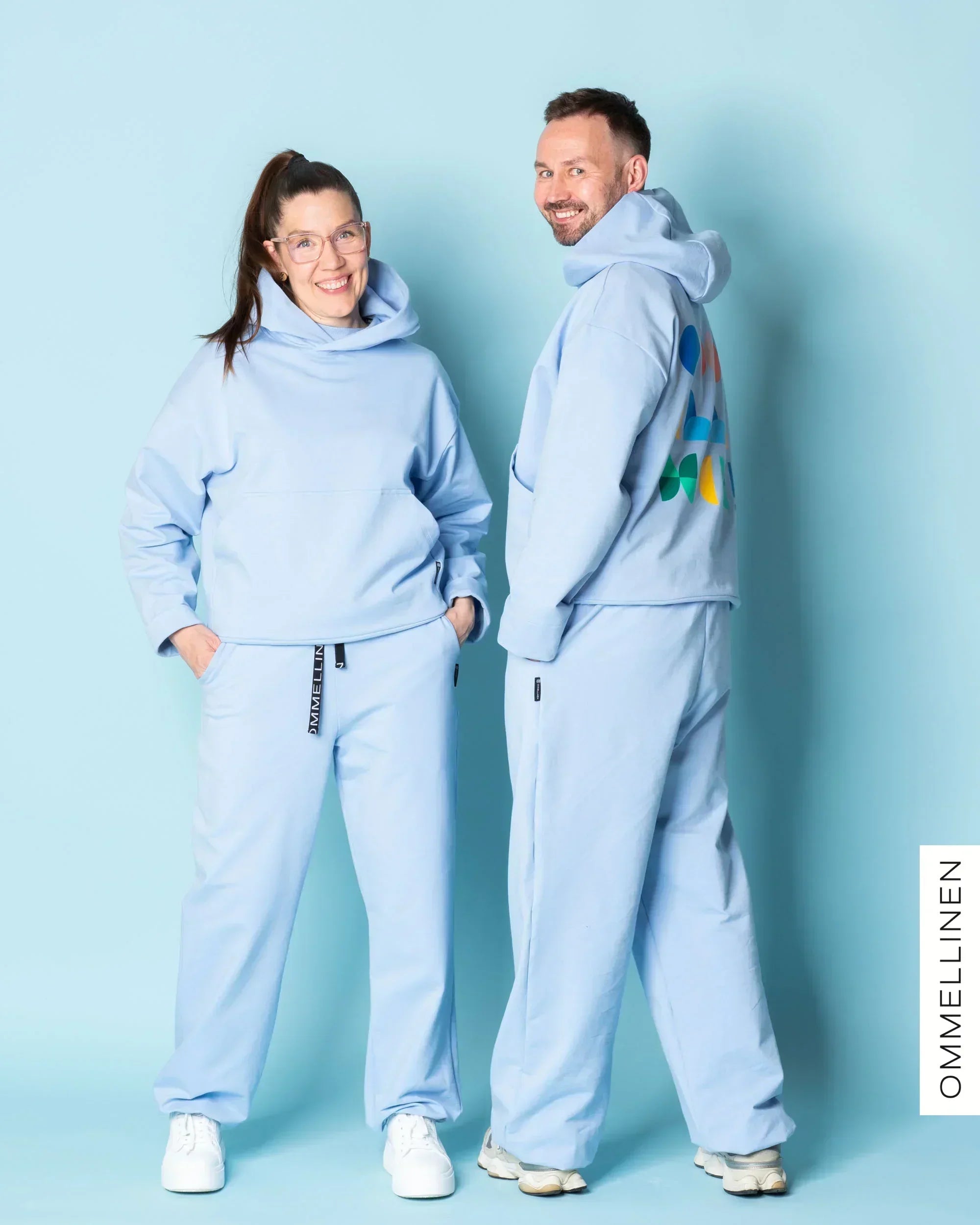 WHOOPS! MIKI -pants, light blue - XL