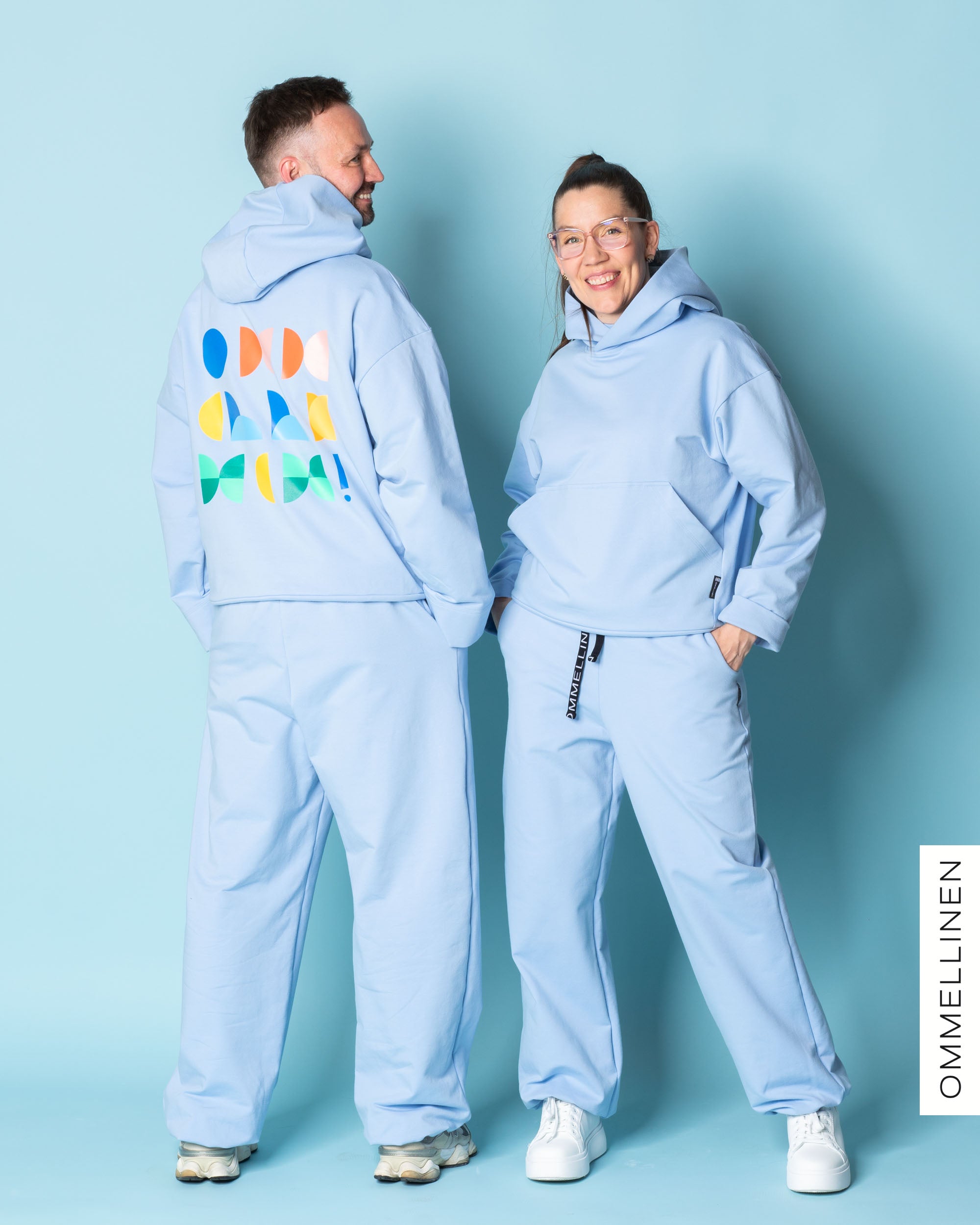 MIKI -hoodie, light blue
