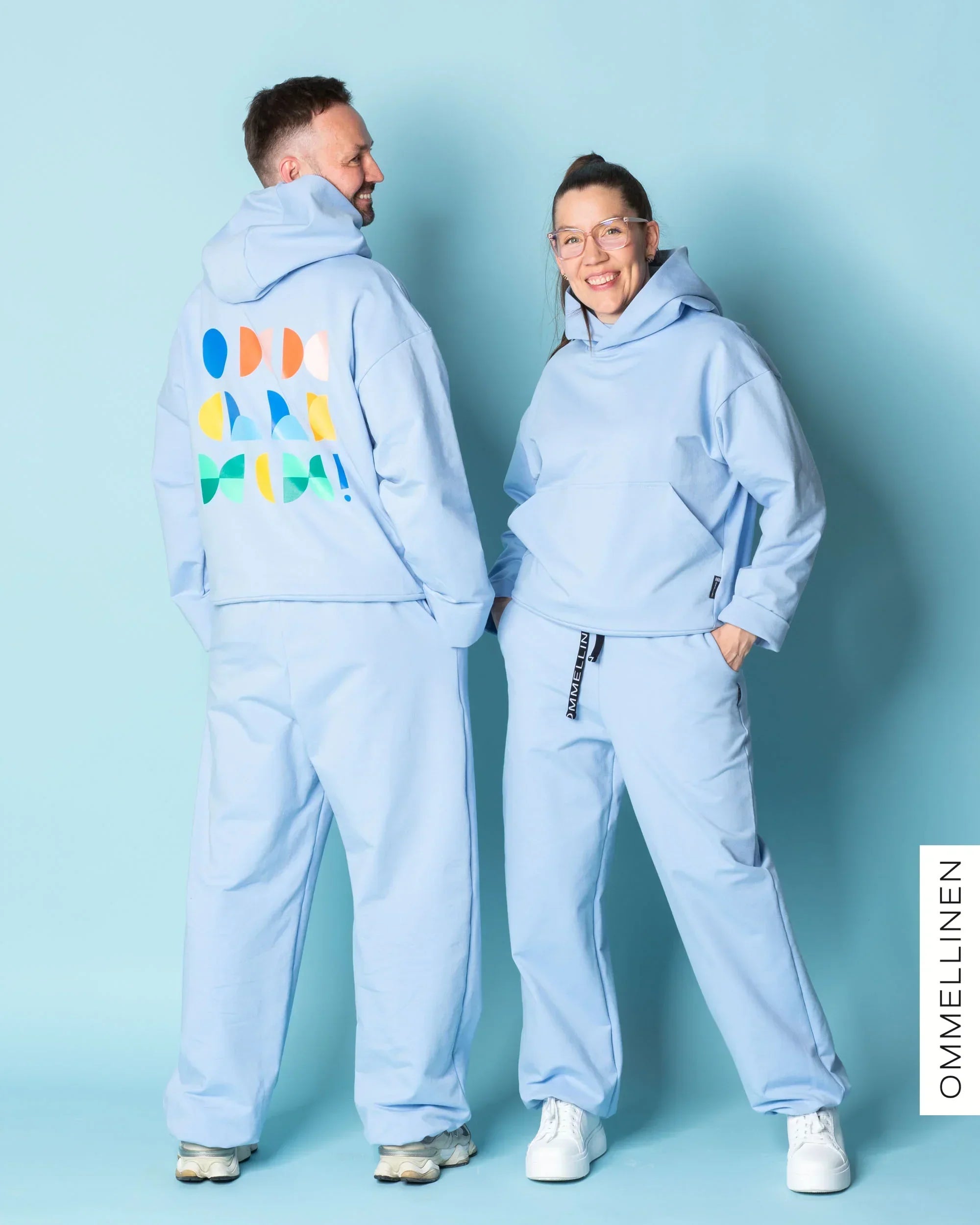 MIKI -hoodie, light blue