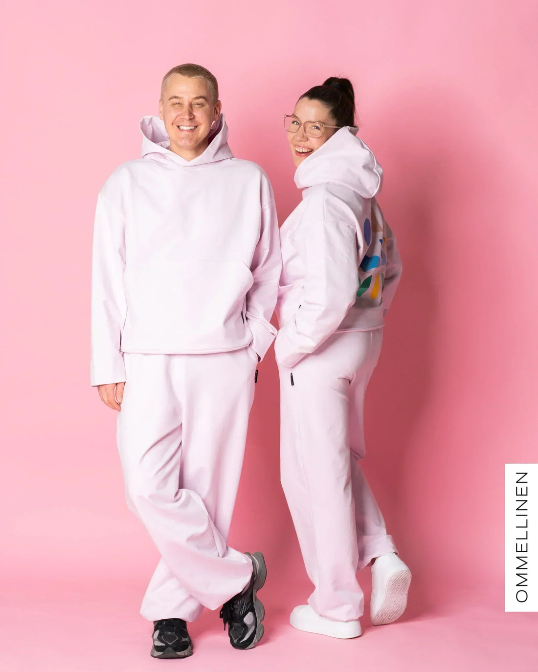 MIKI -hoodie, light pink