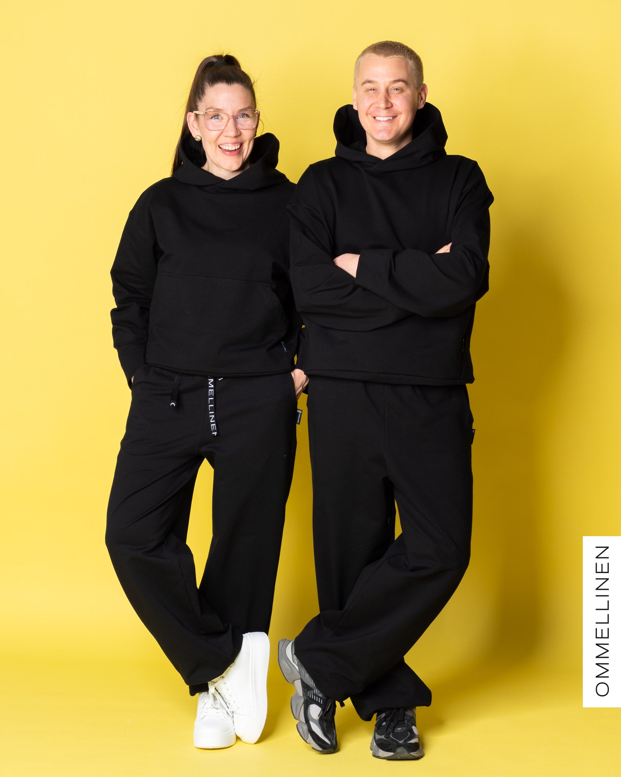 MIKI -pants, black