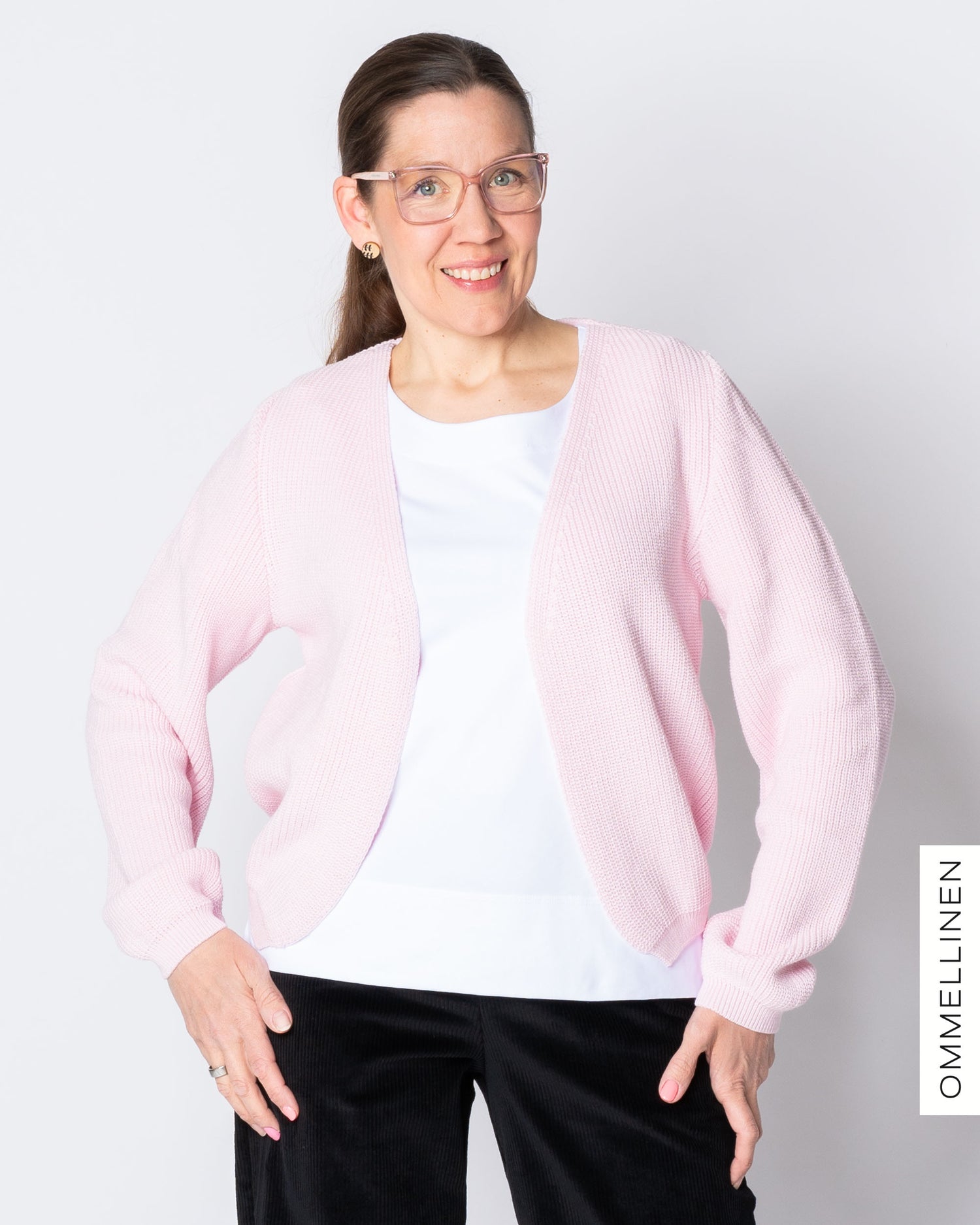 NEULE cardigan, light pink