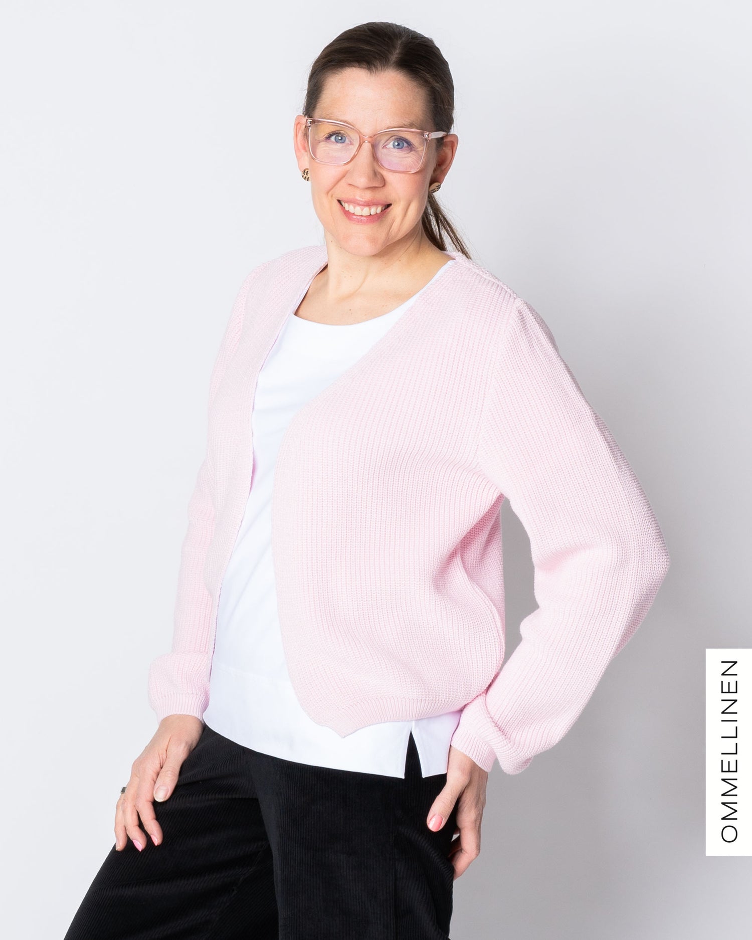 NEULE cardigan, light pink