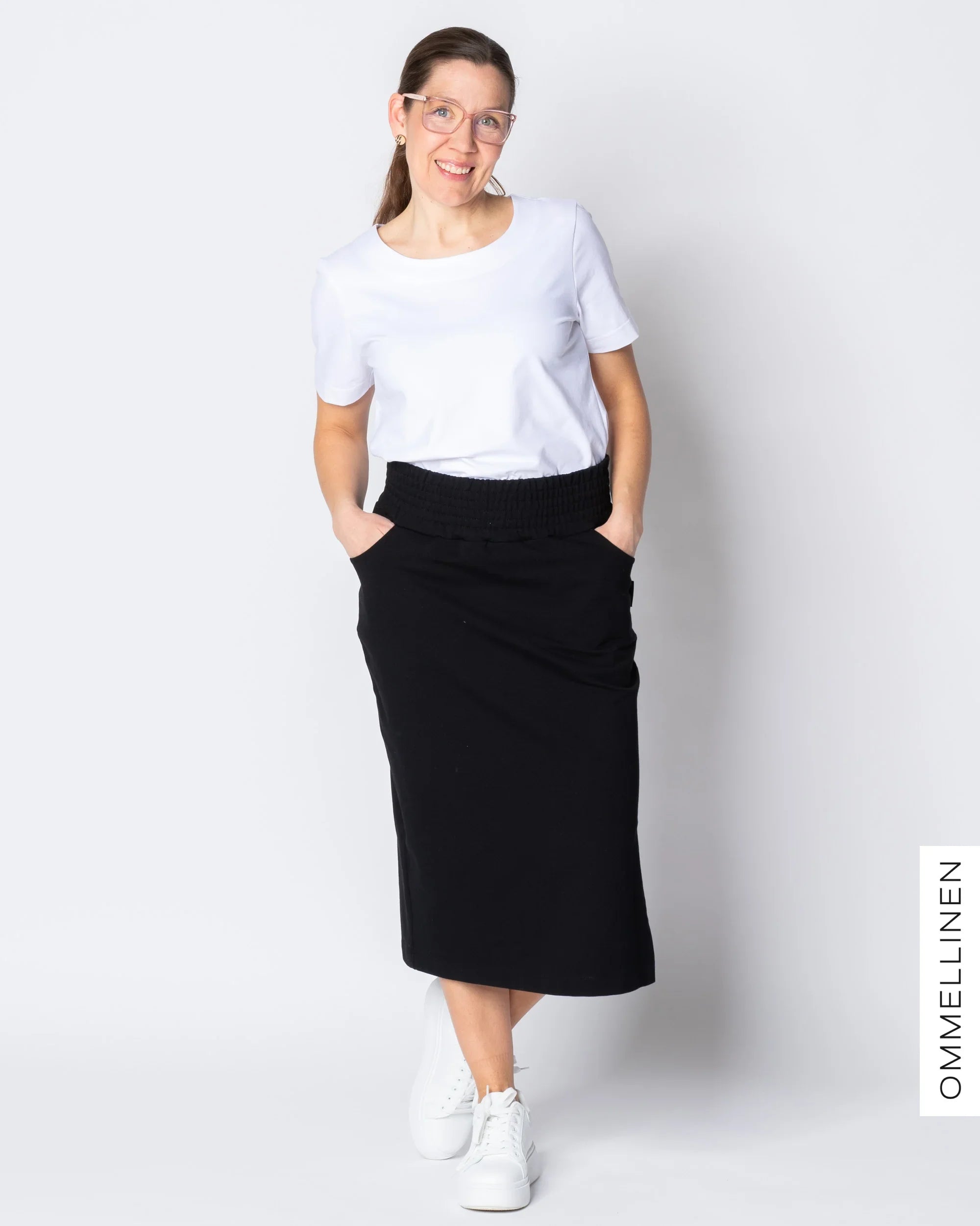 MIKI -skirt, black