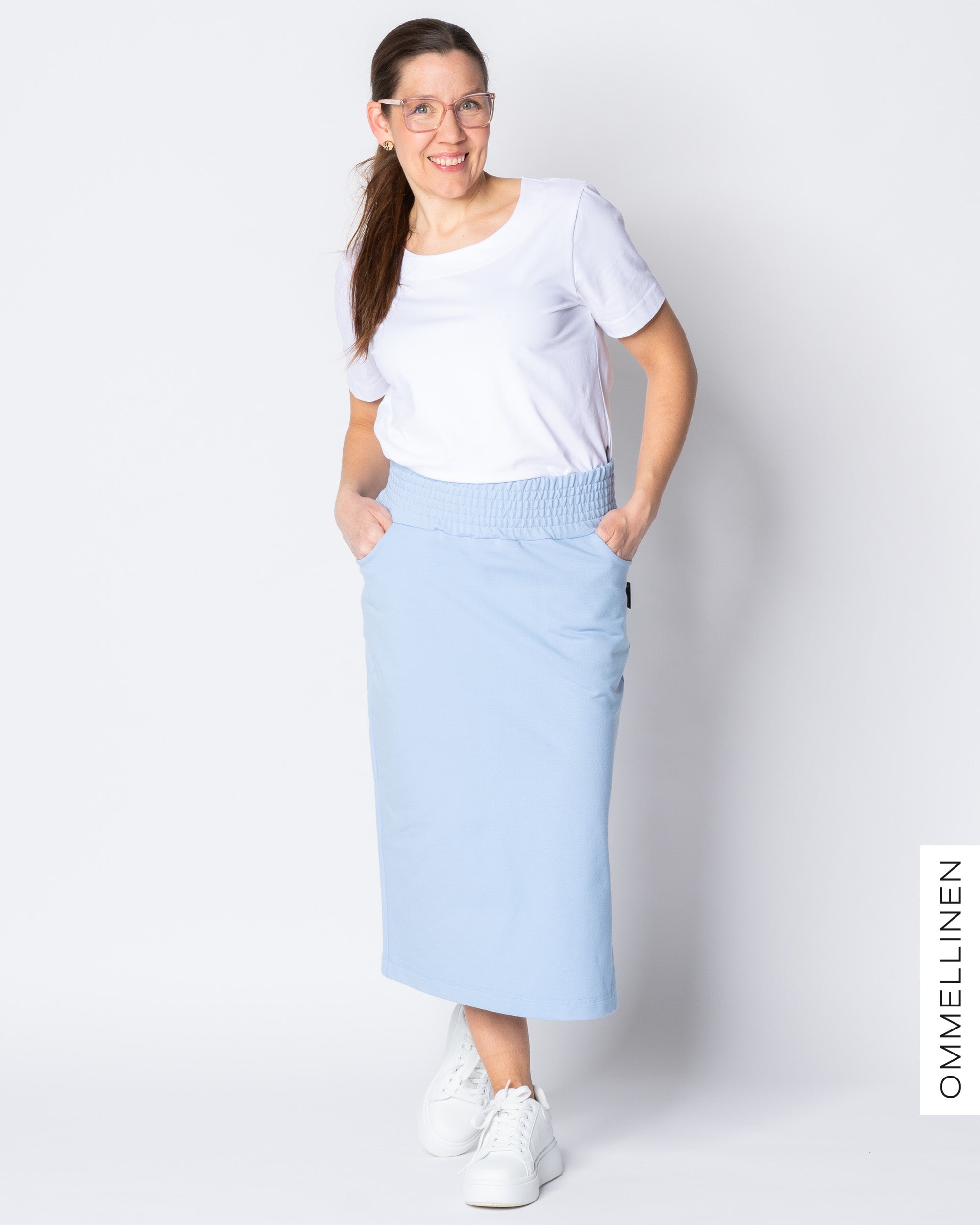MIKI -skirt, light blue