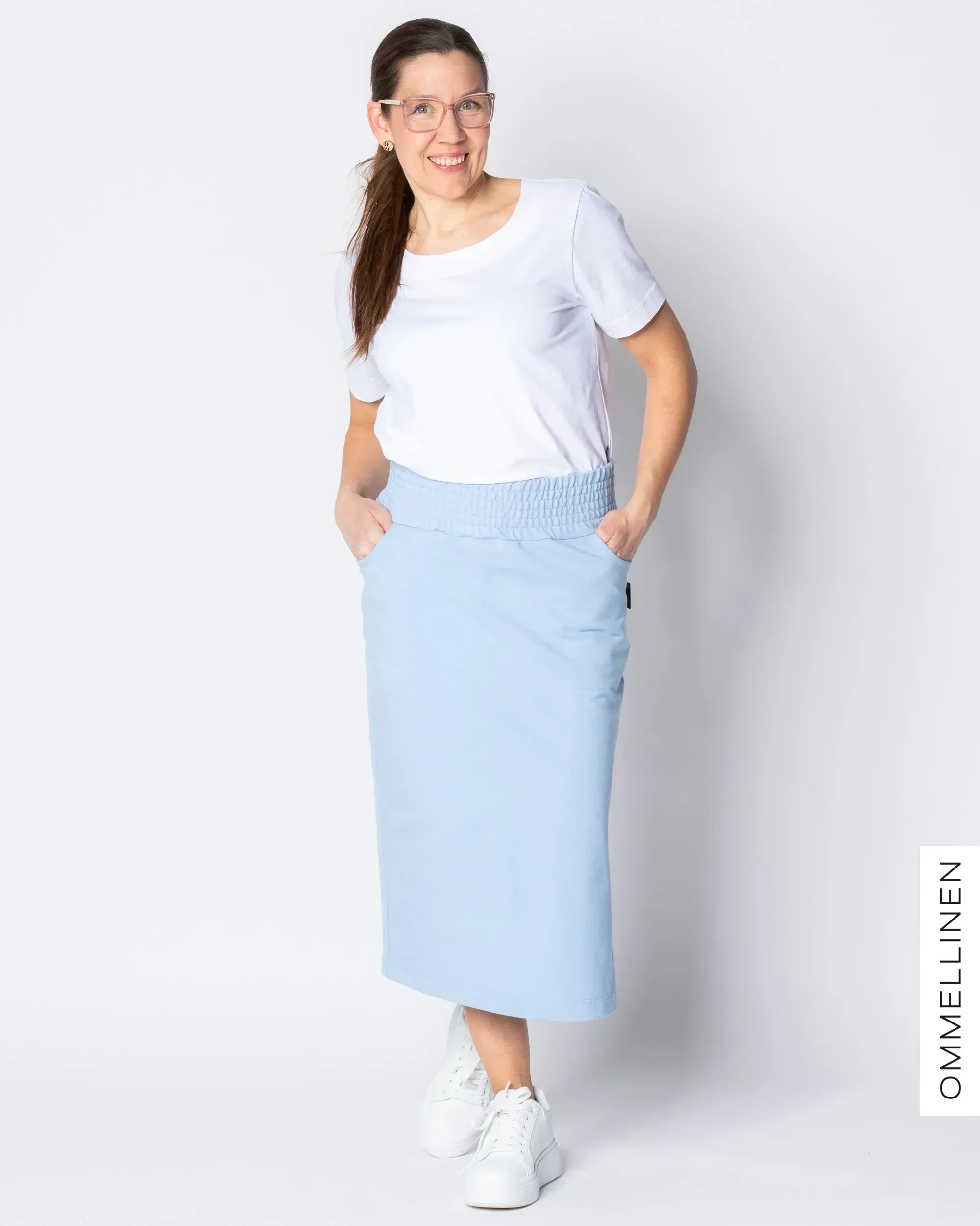 WHOOPS! MIKI -skirt, light blue - XS