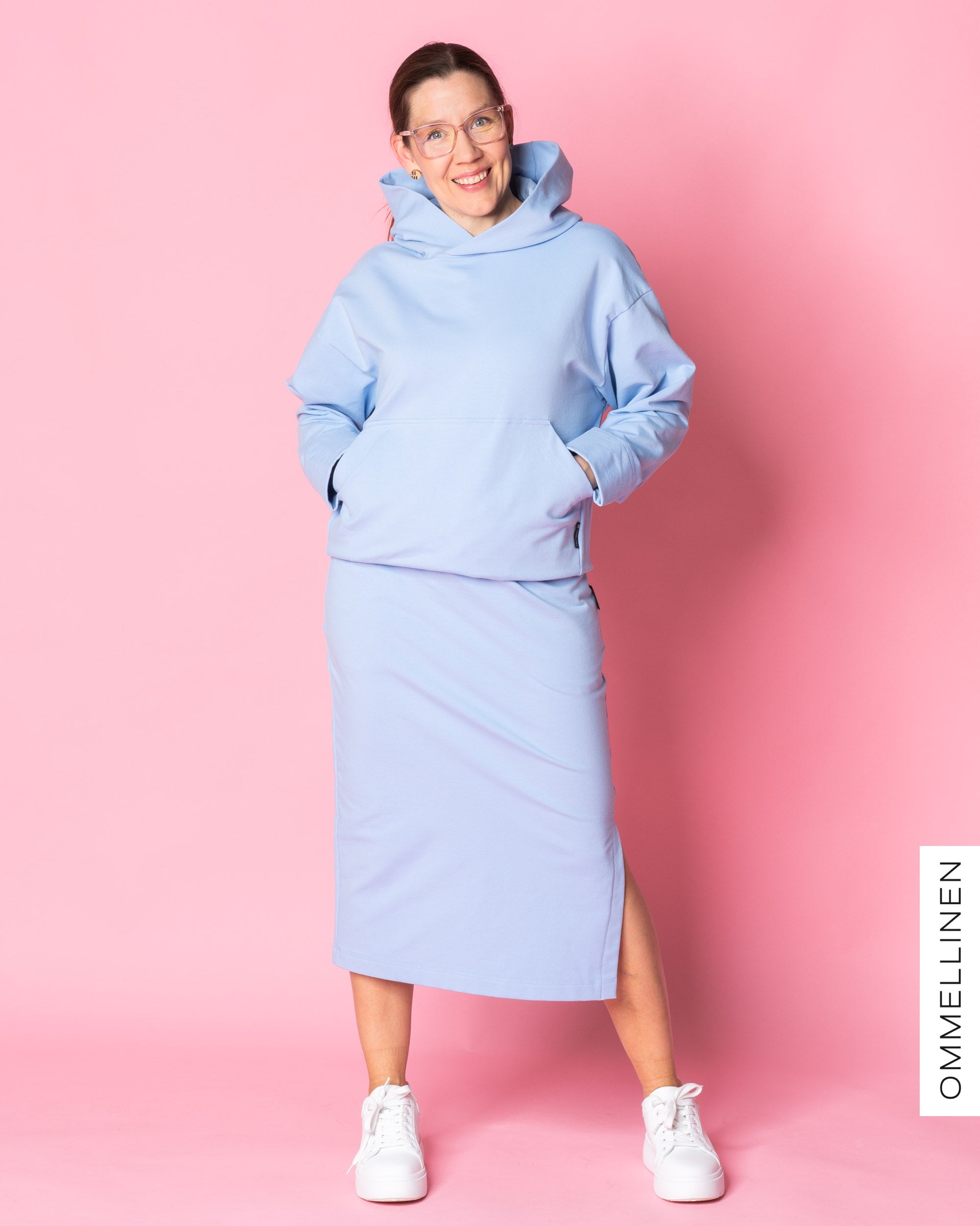 MIKI -skirt, light blue