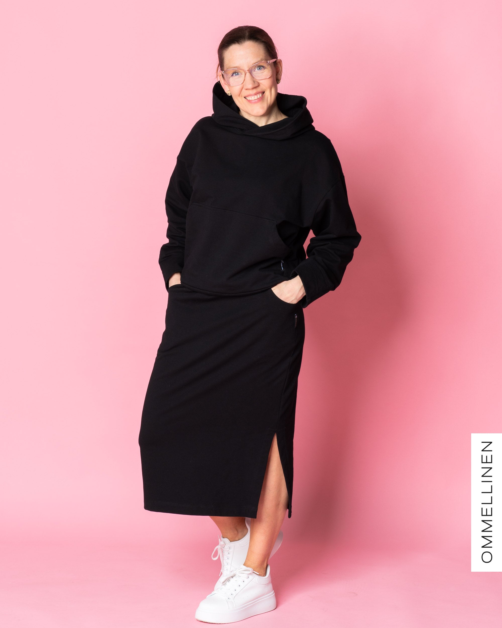 MIKI -skirt, black