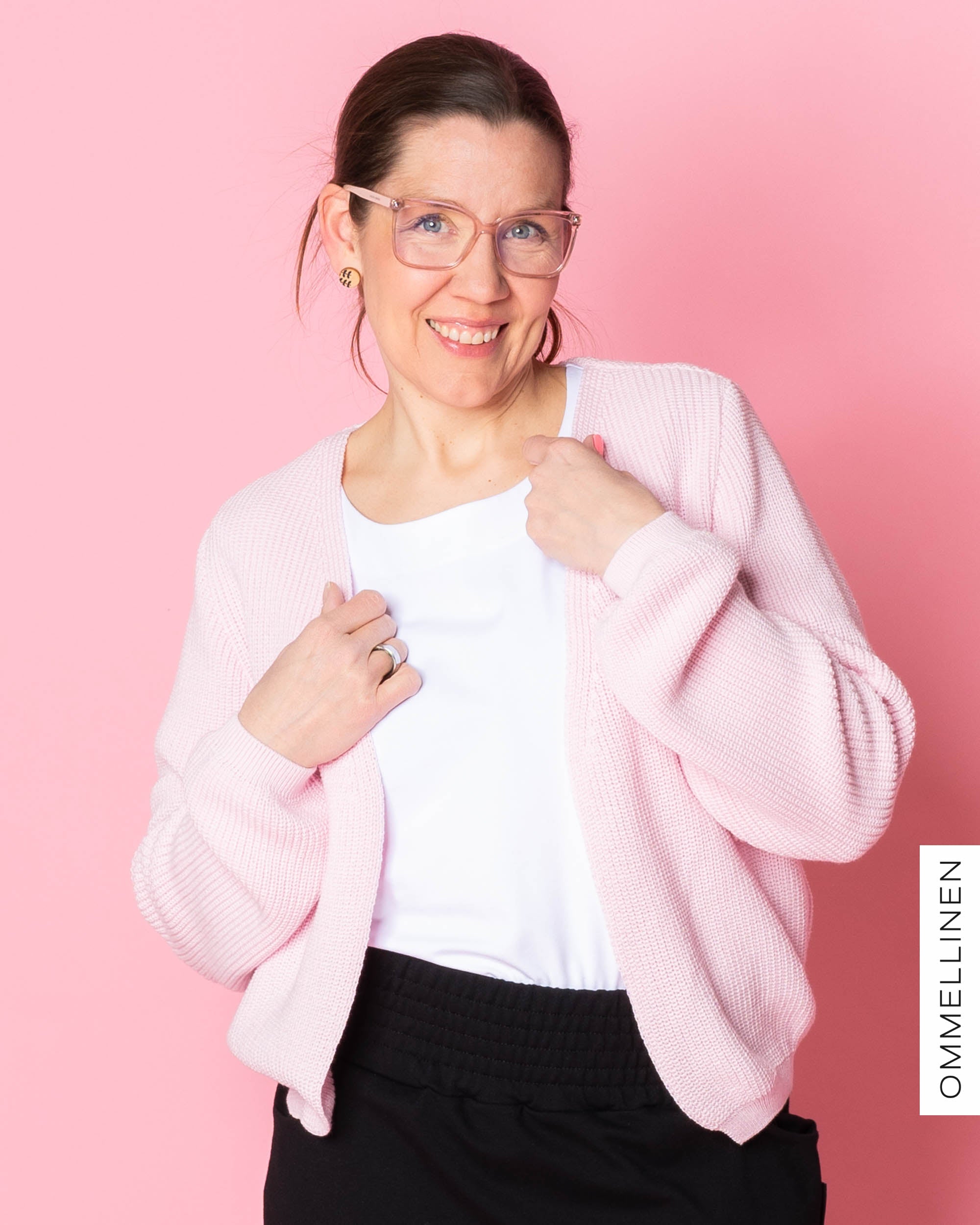 NEULE cardigan, light pink