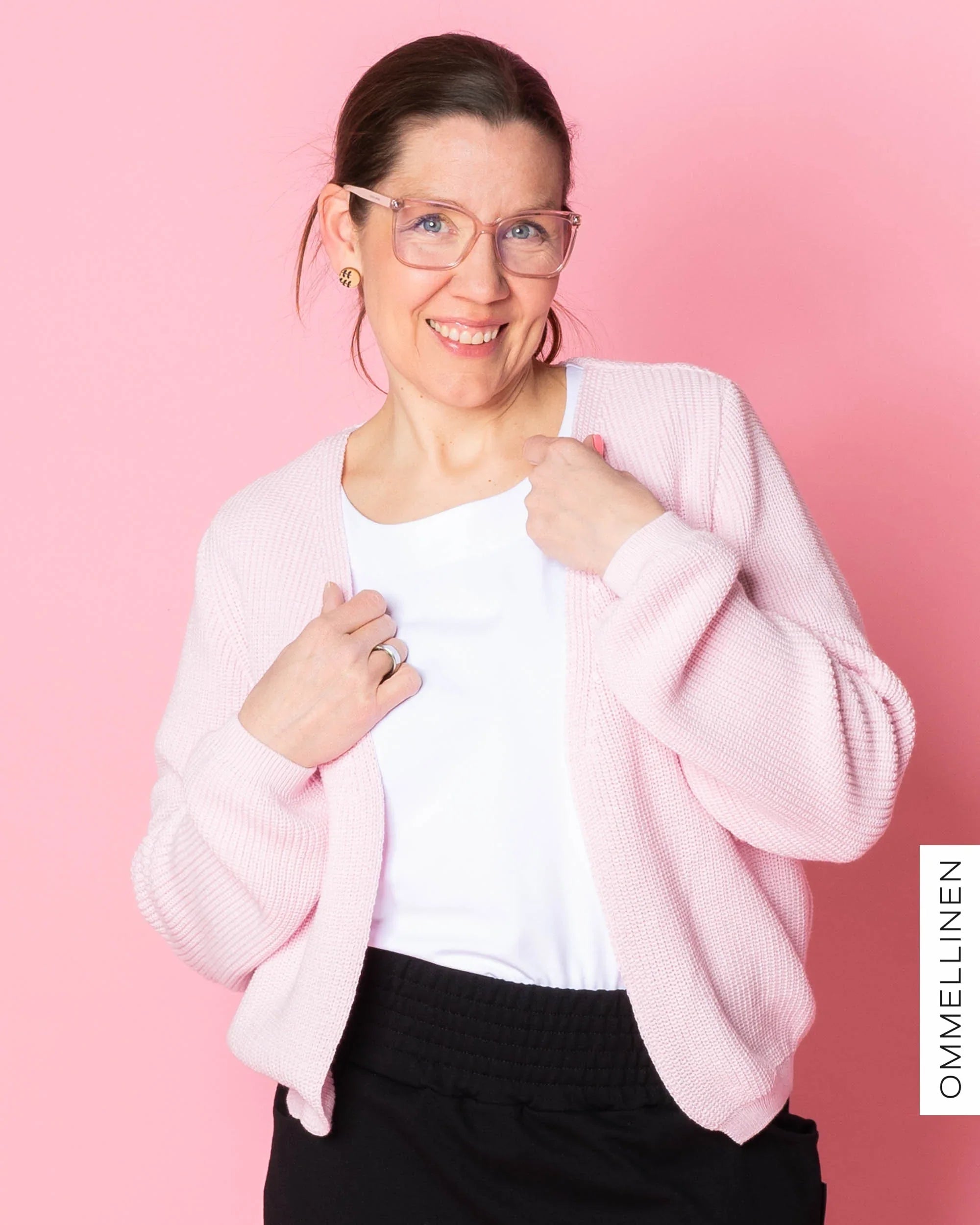 NEULE cardigan, light pink
