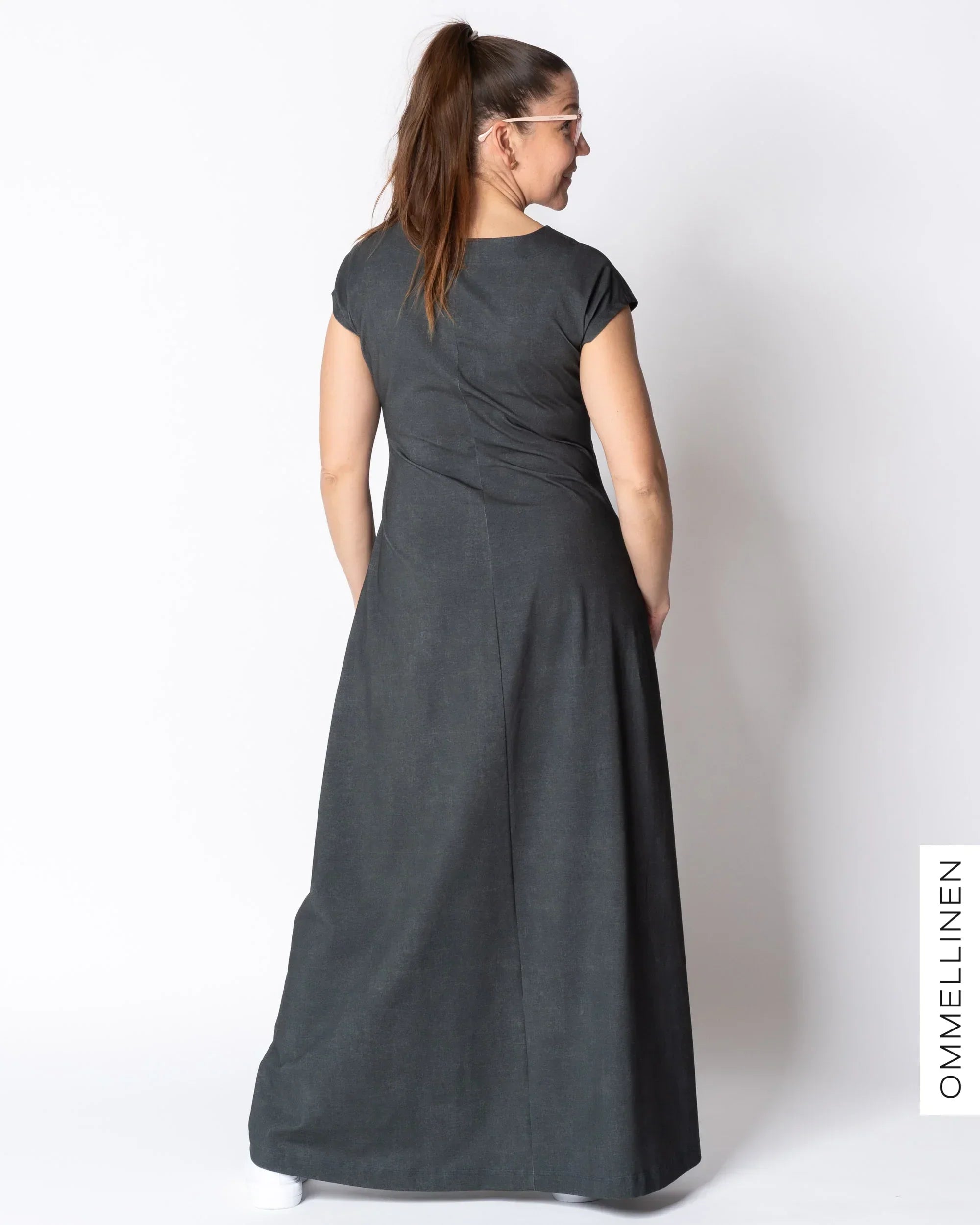 MIELI dress, Yökukka - grey/yellow