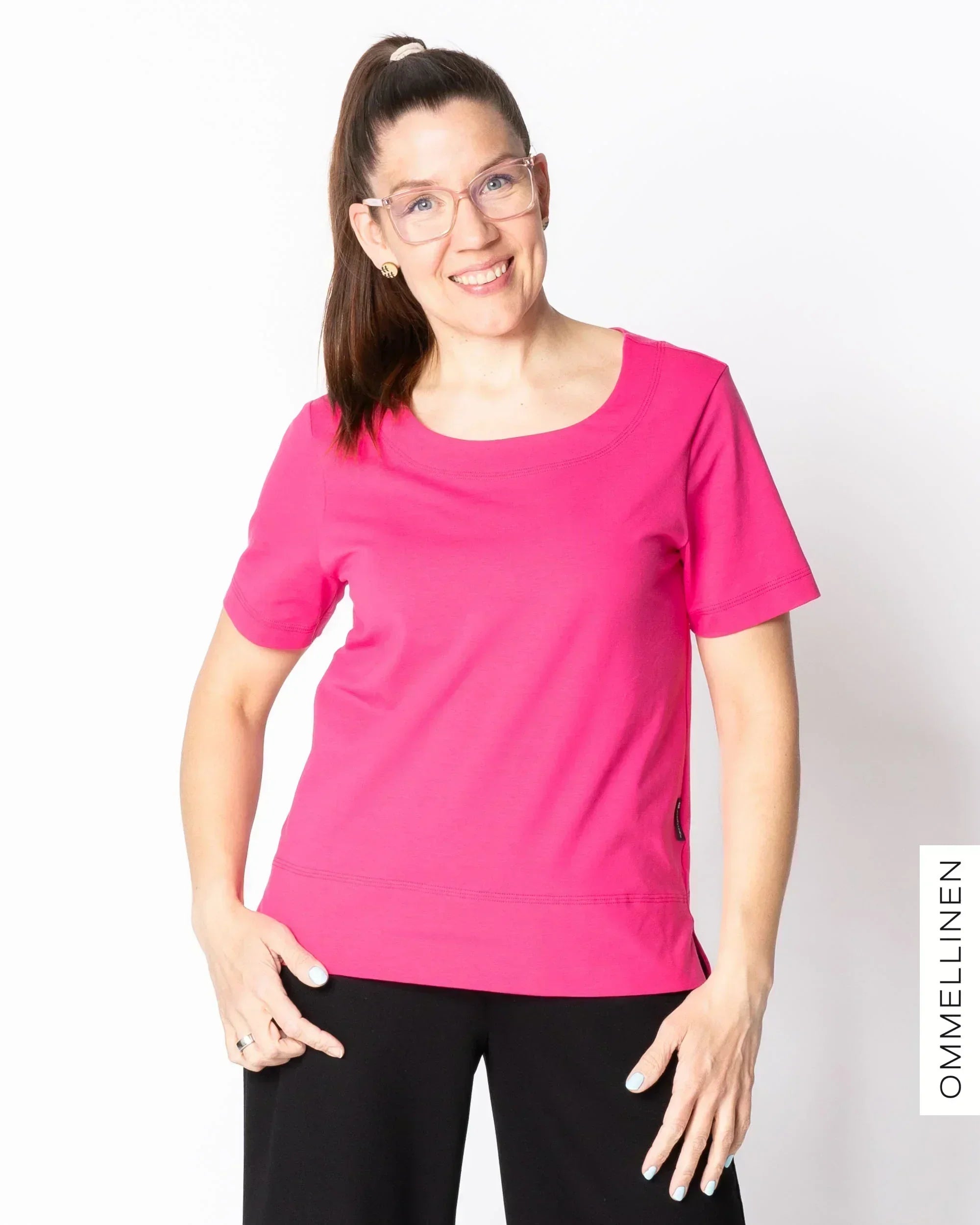 WHOOPS! TEEPPARI t-shirt, pink - XS