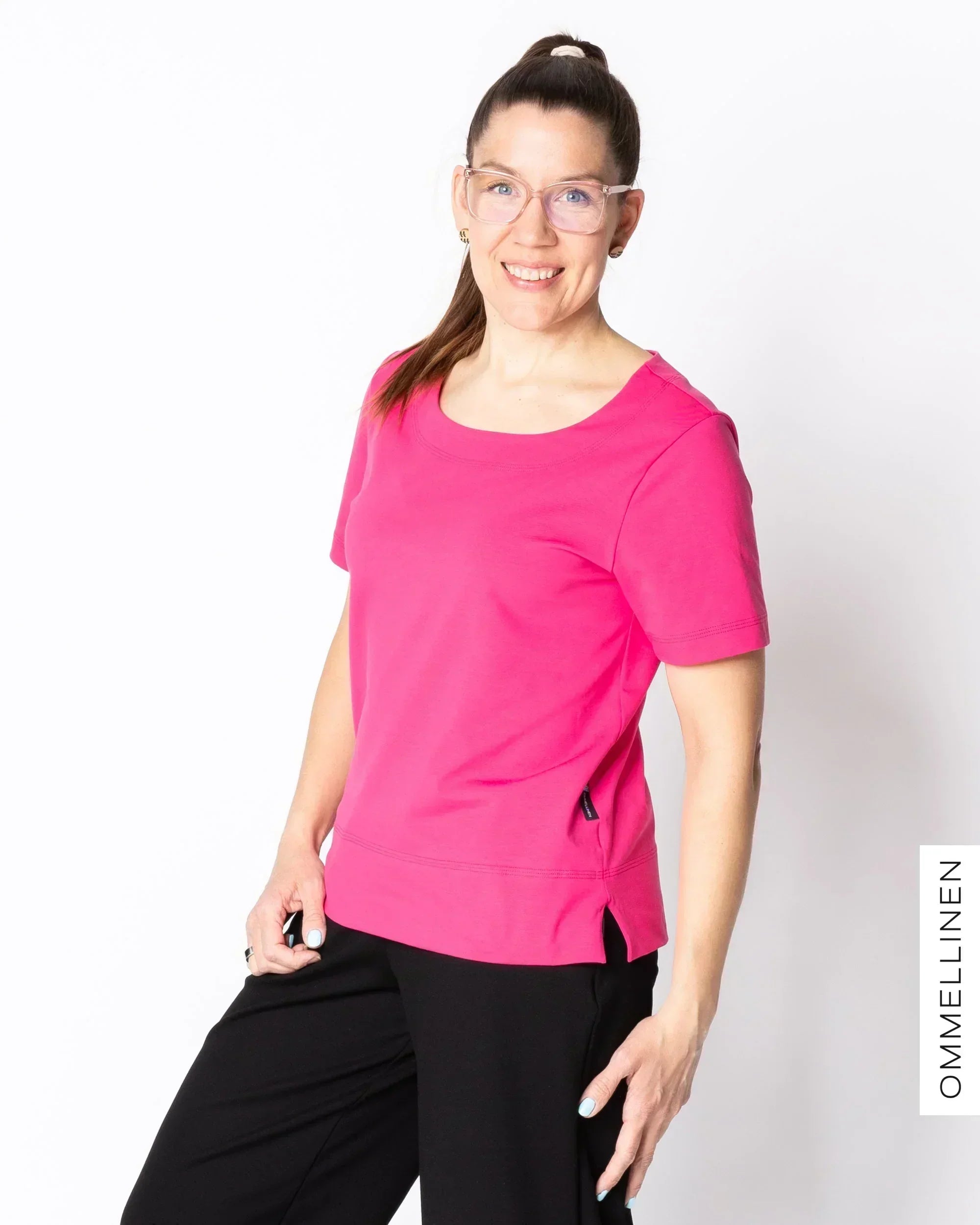 WHOOPS! TEEPPARI t-shirt, pink - XS