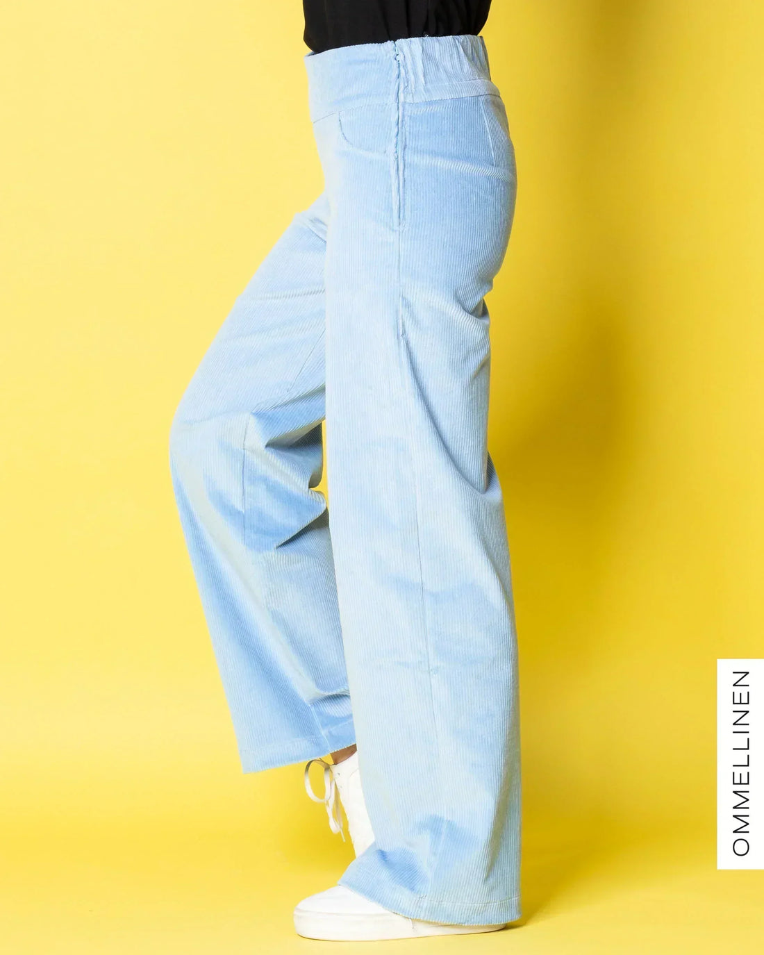 CORDUROY pants - LONG LENGTH, light blue - slight II-quality