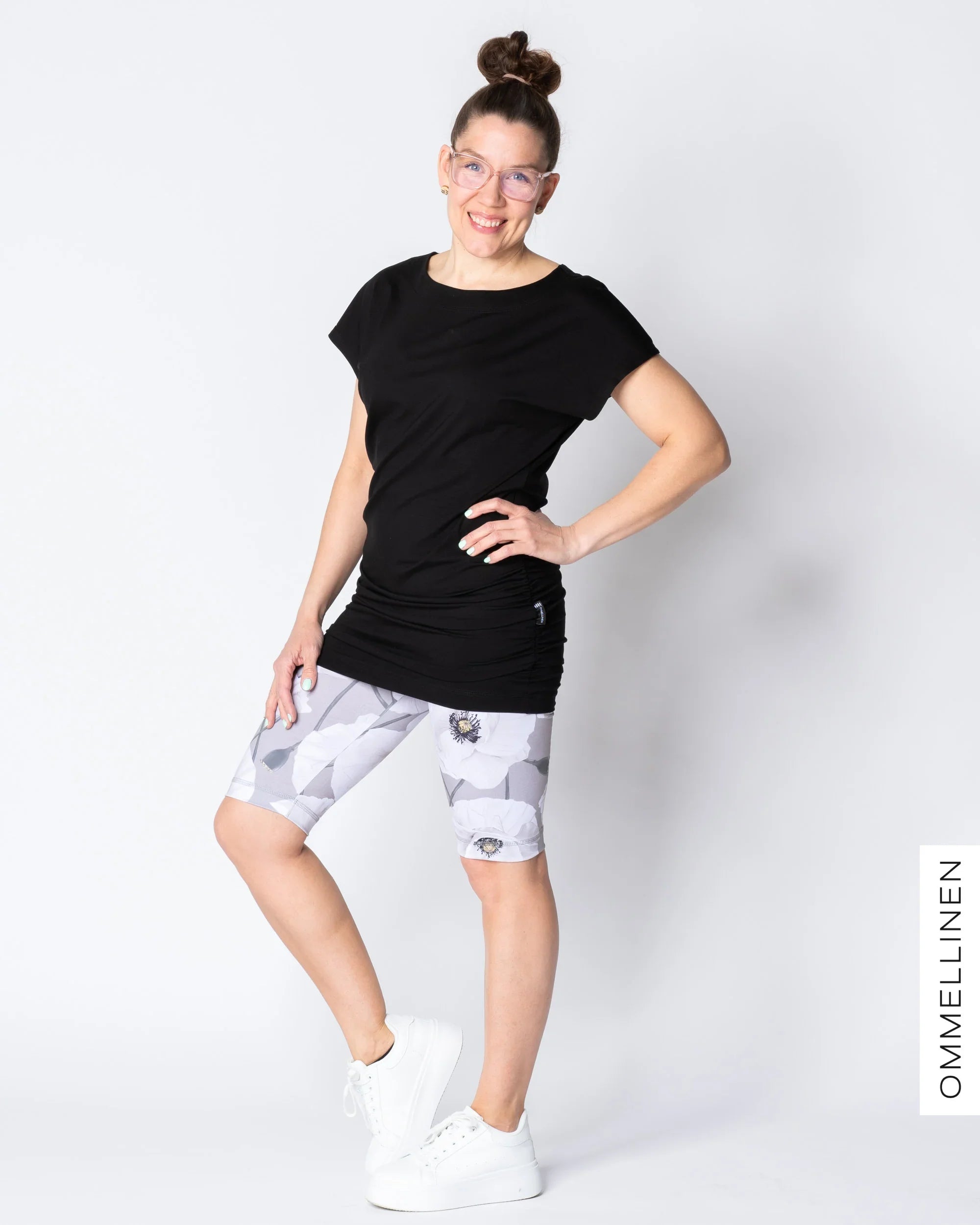 SPORT shorts, Yökukka - light grey/white