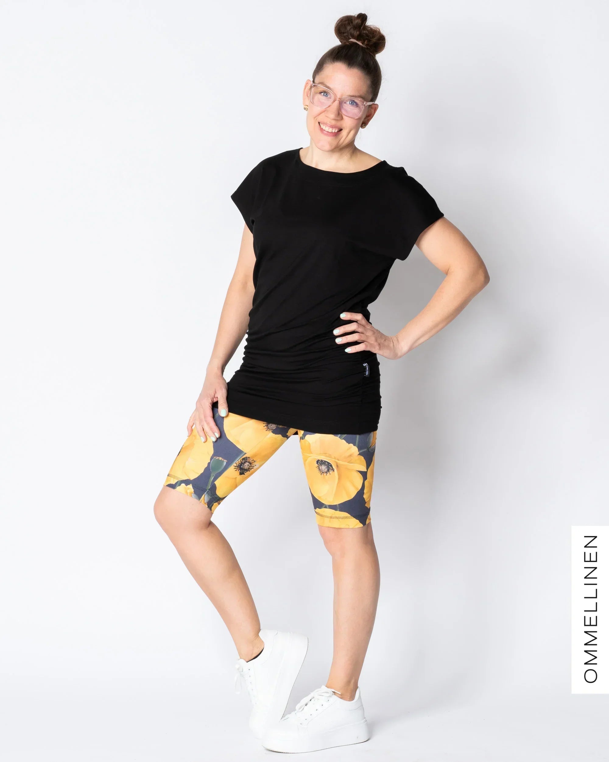 SPORT shorts, Yökukka - grey/yellow