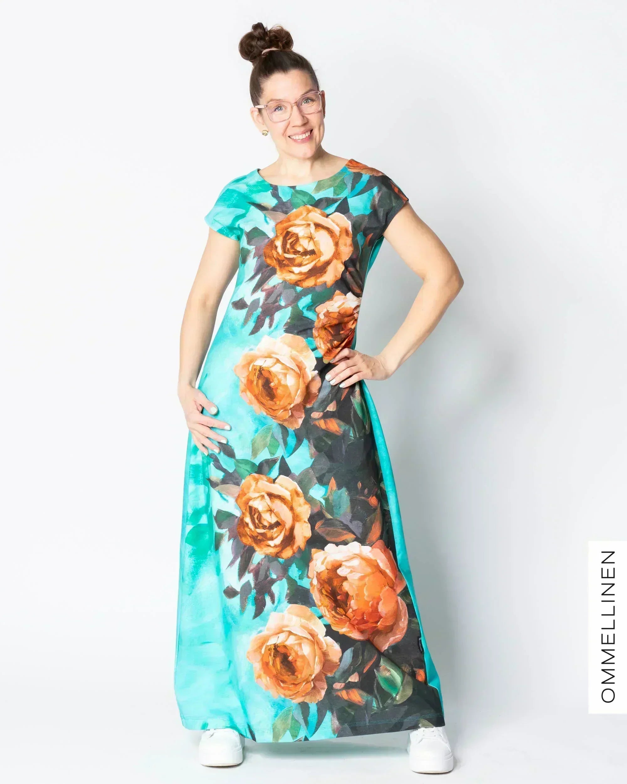 MIELI dress, Lumous - turquoise