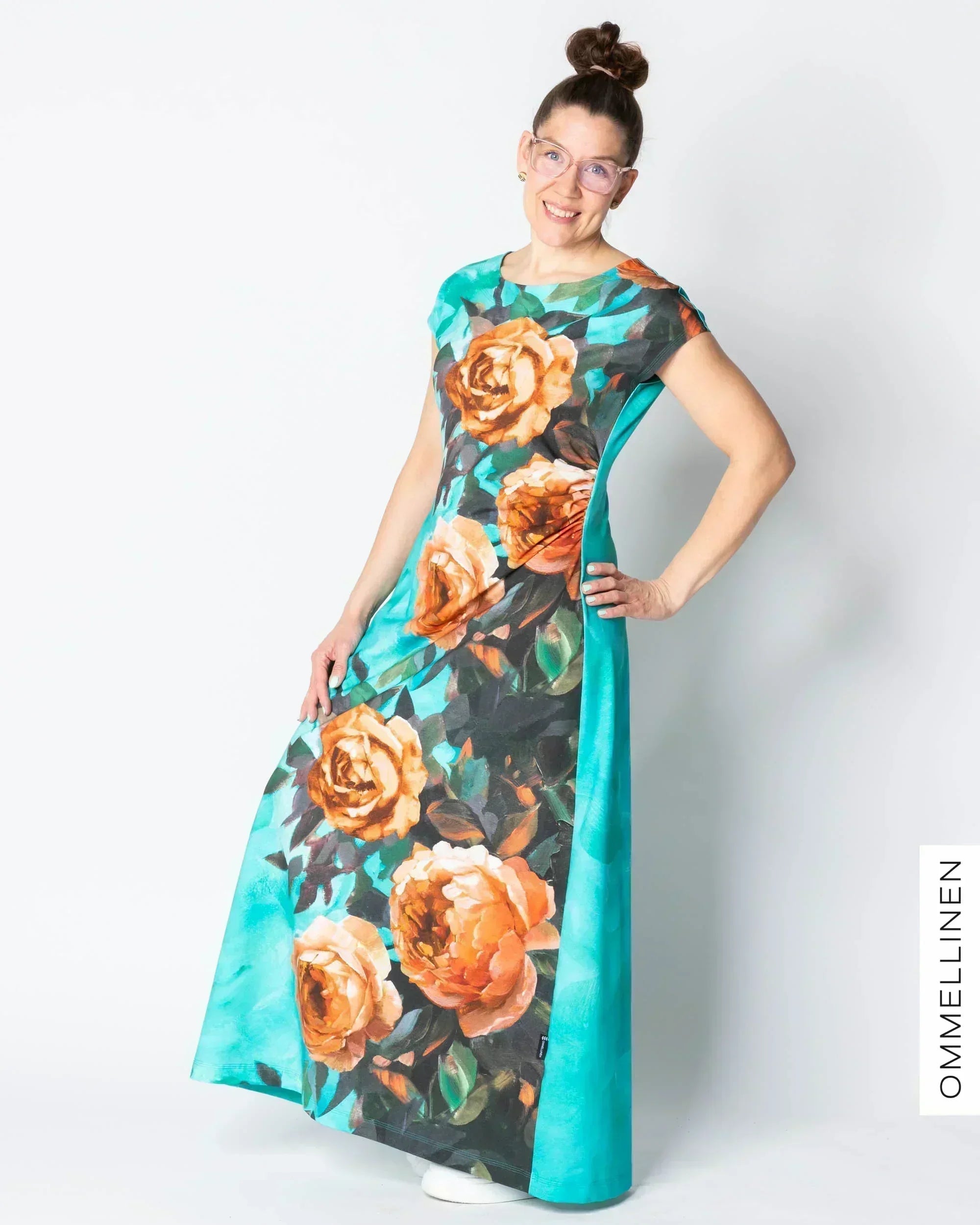 MIELI dress, Lumous - turquoise