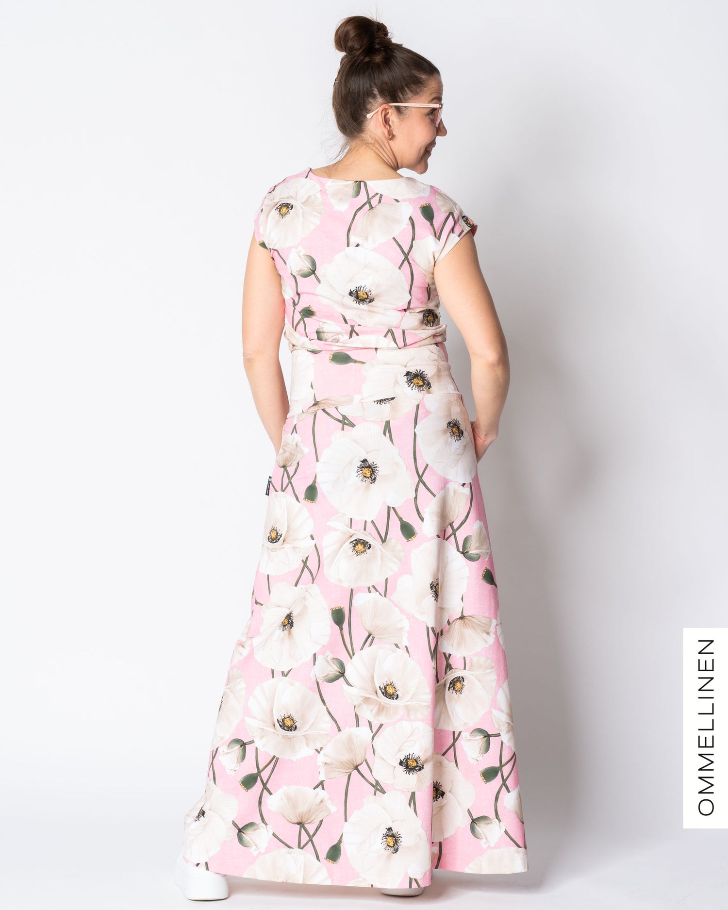 WHOOPS! LEMPI t-shirt, Yökukka - light pink/off-white - M