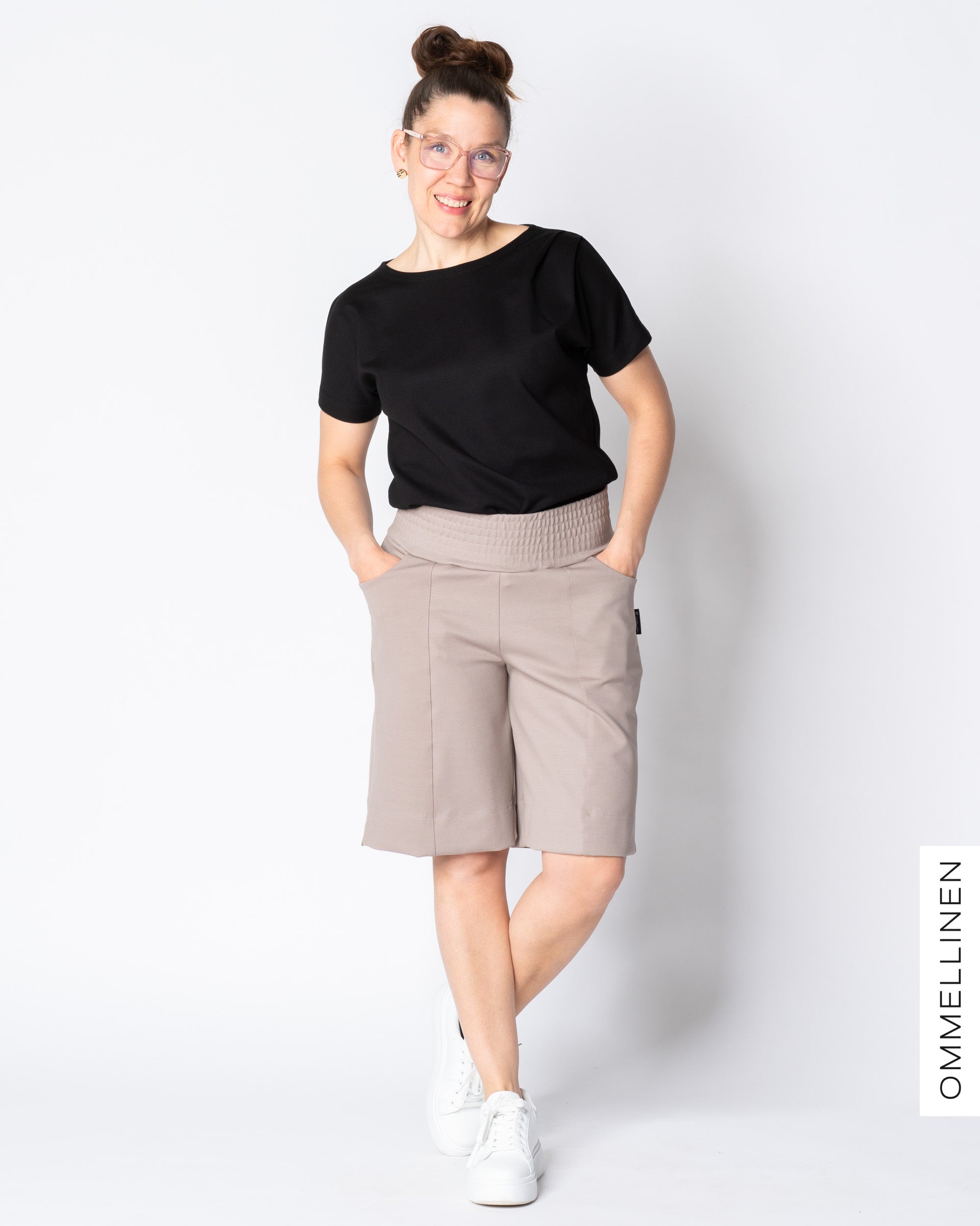 LEMPI shorts, latte