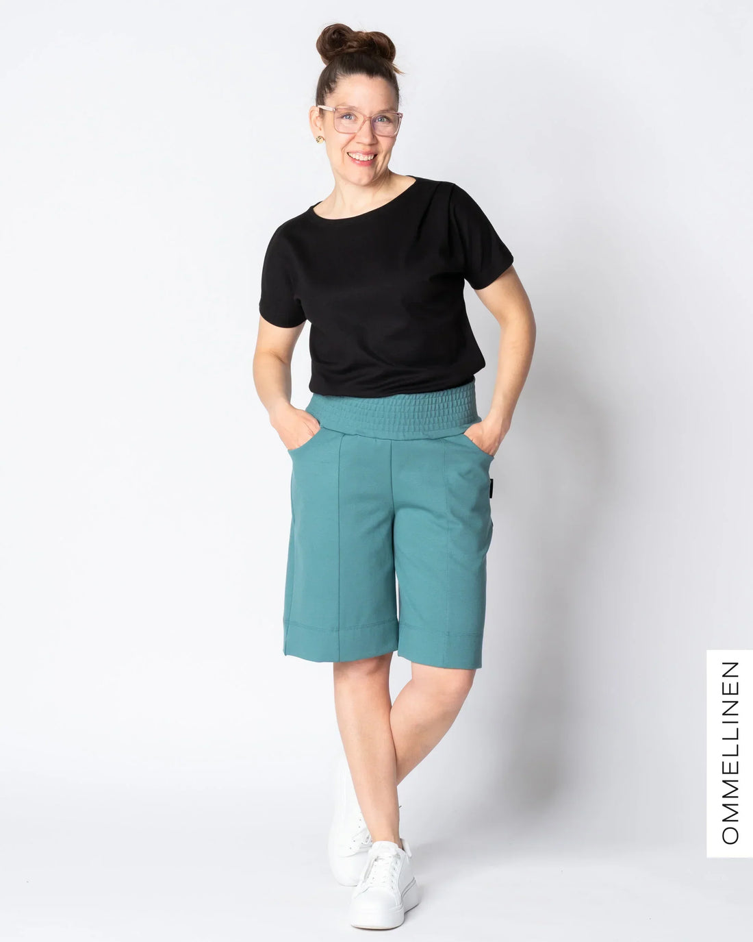 LEMPI shorts, ocean green