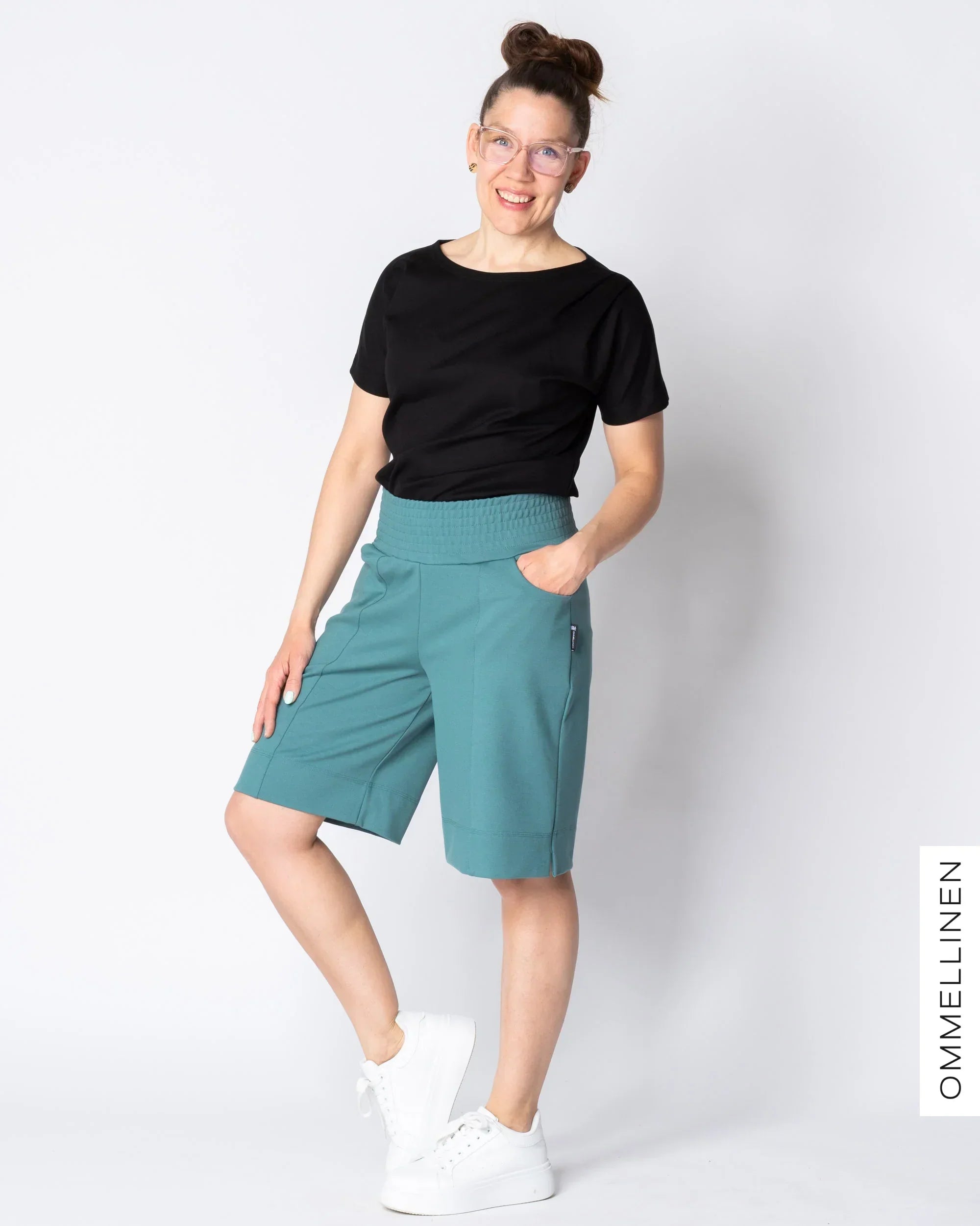 LEMPI shorts, ocean green