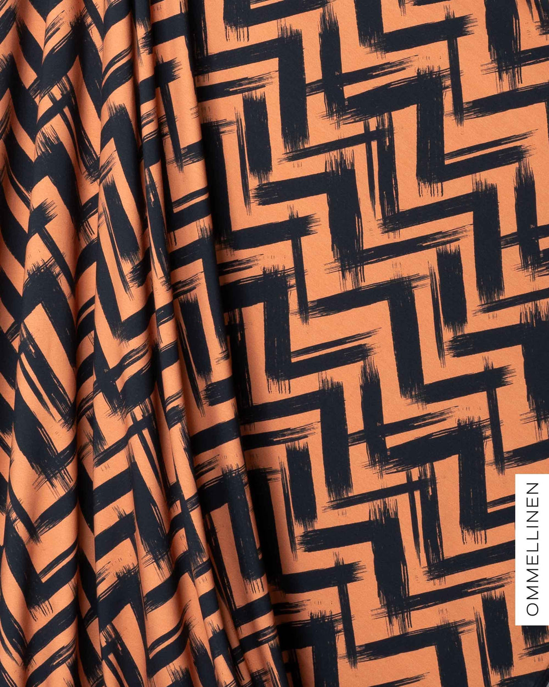 Jersey - PRE-CUT, Siksak - brown