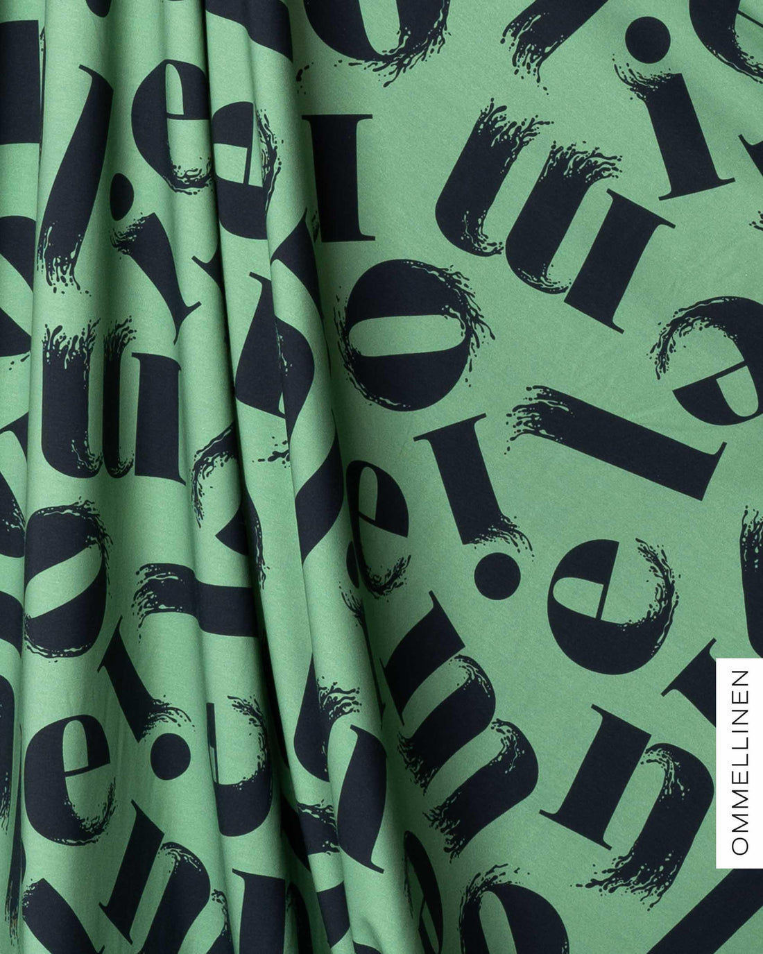 Jersey - PRE-CUT, Kirjaimet - green