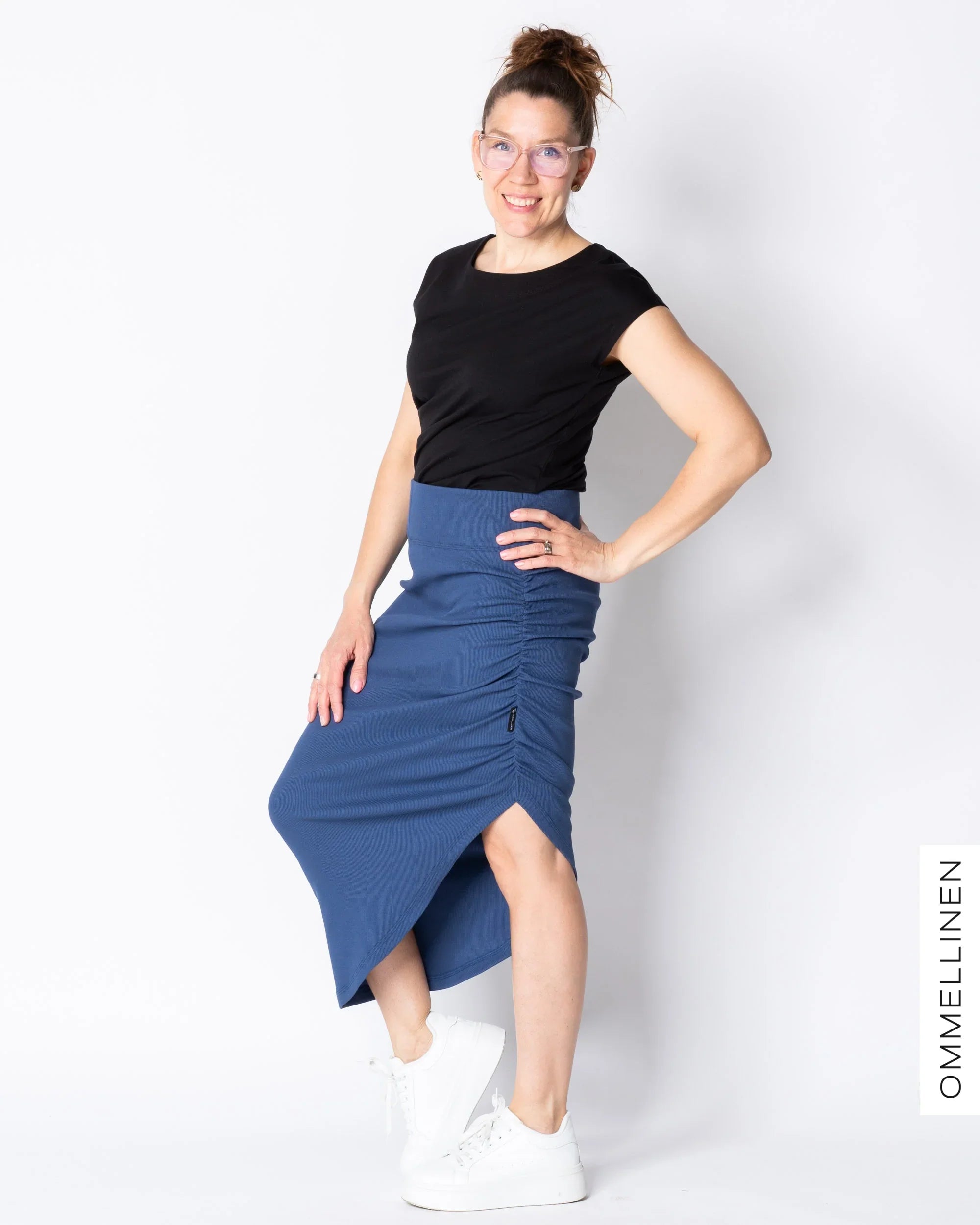 MONEKSI skirt, blue