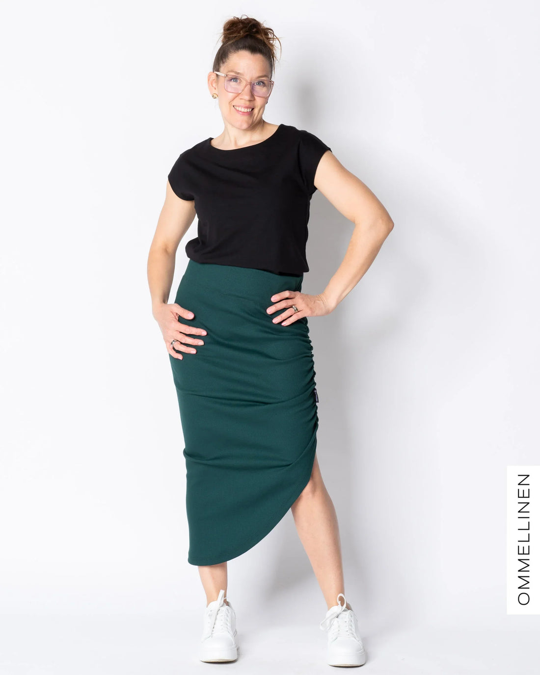 MONEKSI skirt, deep green