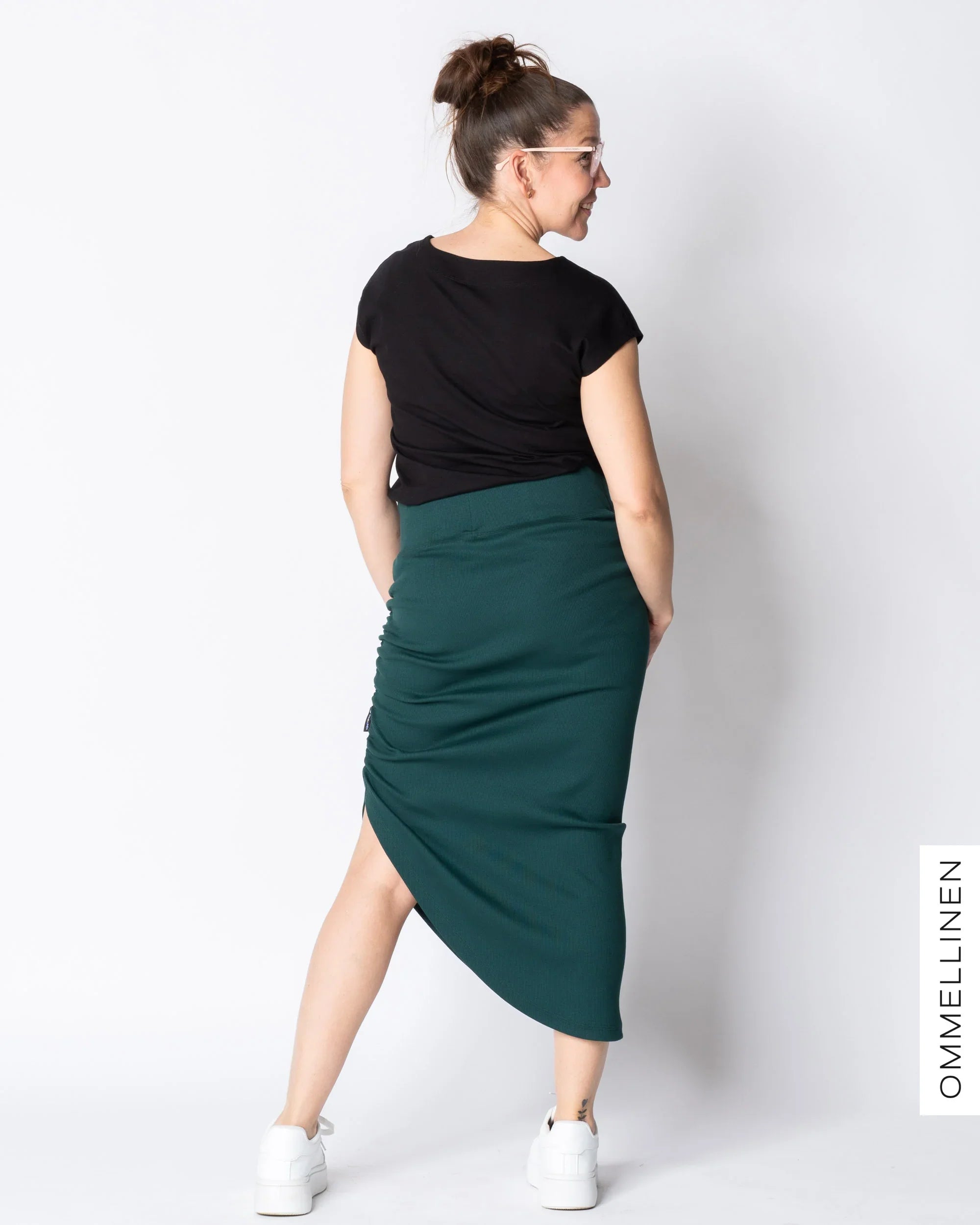 MONEKSI skirt, deep green