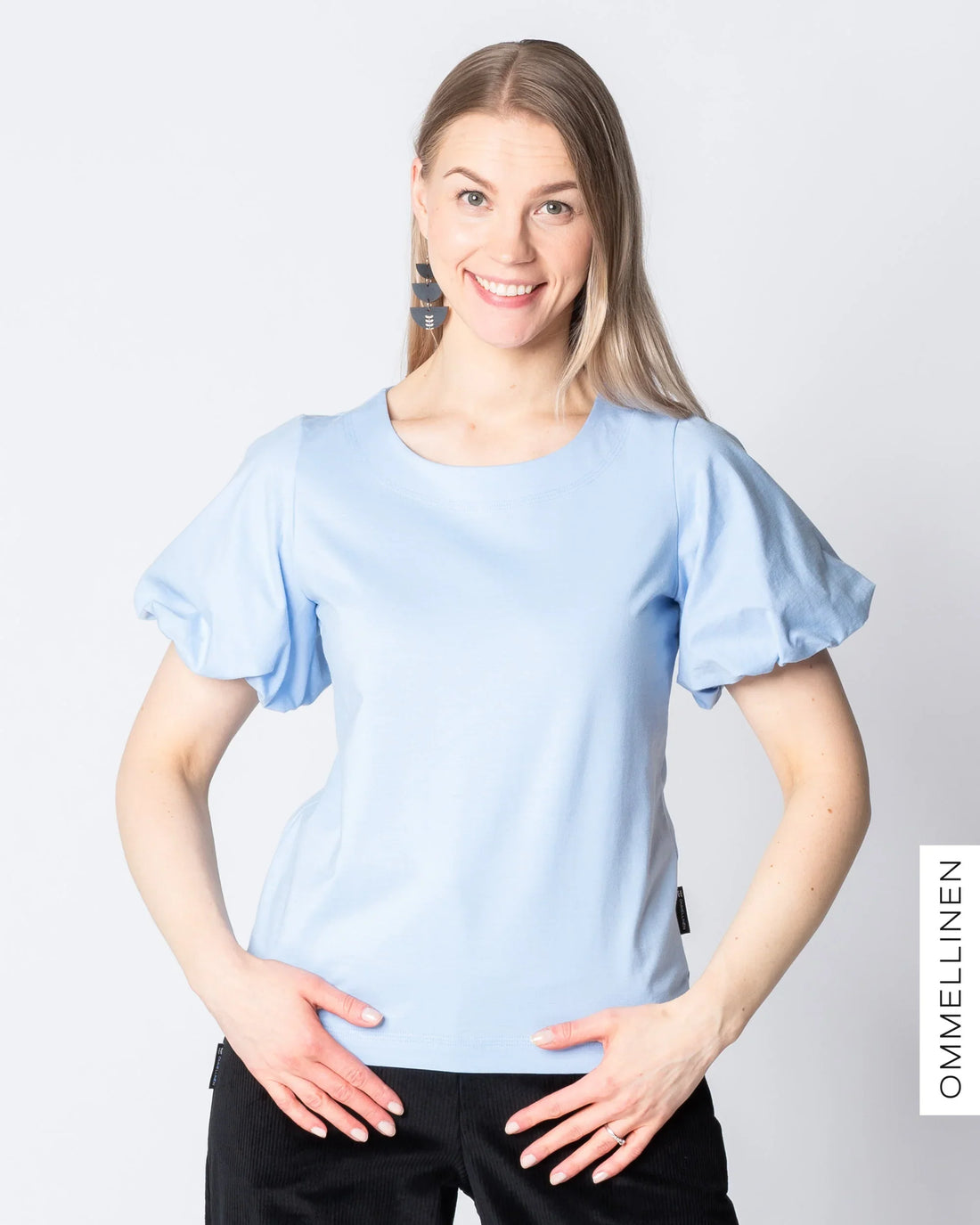 PUFFI t-shirt, light blue