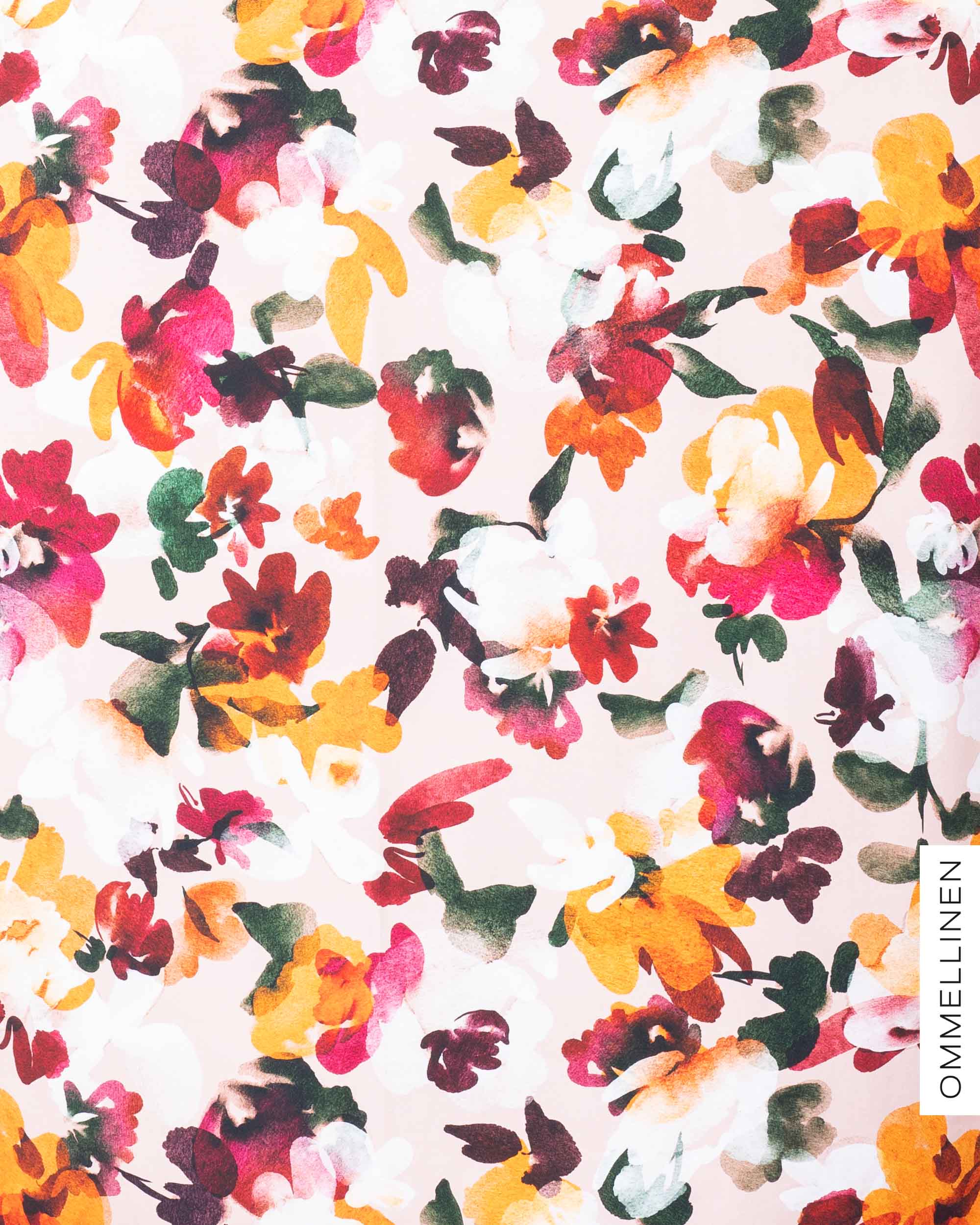 Jersey - PRE-CUT, Kukkaisa - light