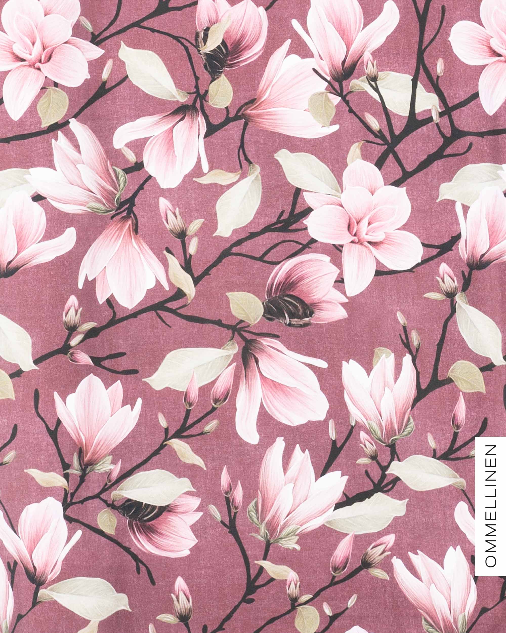 Jersey - PRE-CUT, Magnolian kuiskaus voluminous - berry