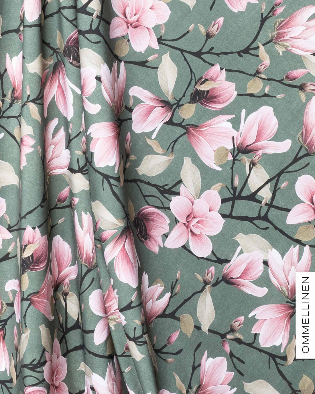 Jersey - PRE-CUT, Magnolian kuiskaus voluminous - sage