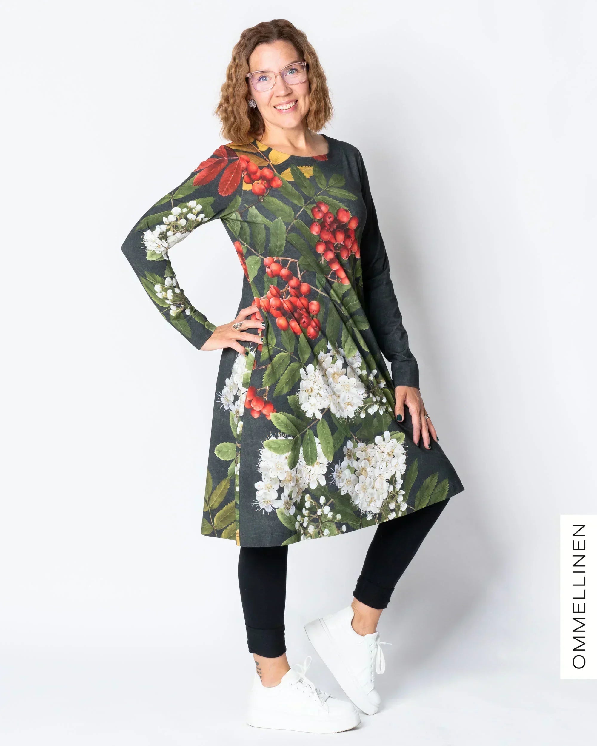 DRESS tunic, Giant pihlaja - grey