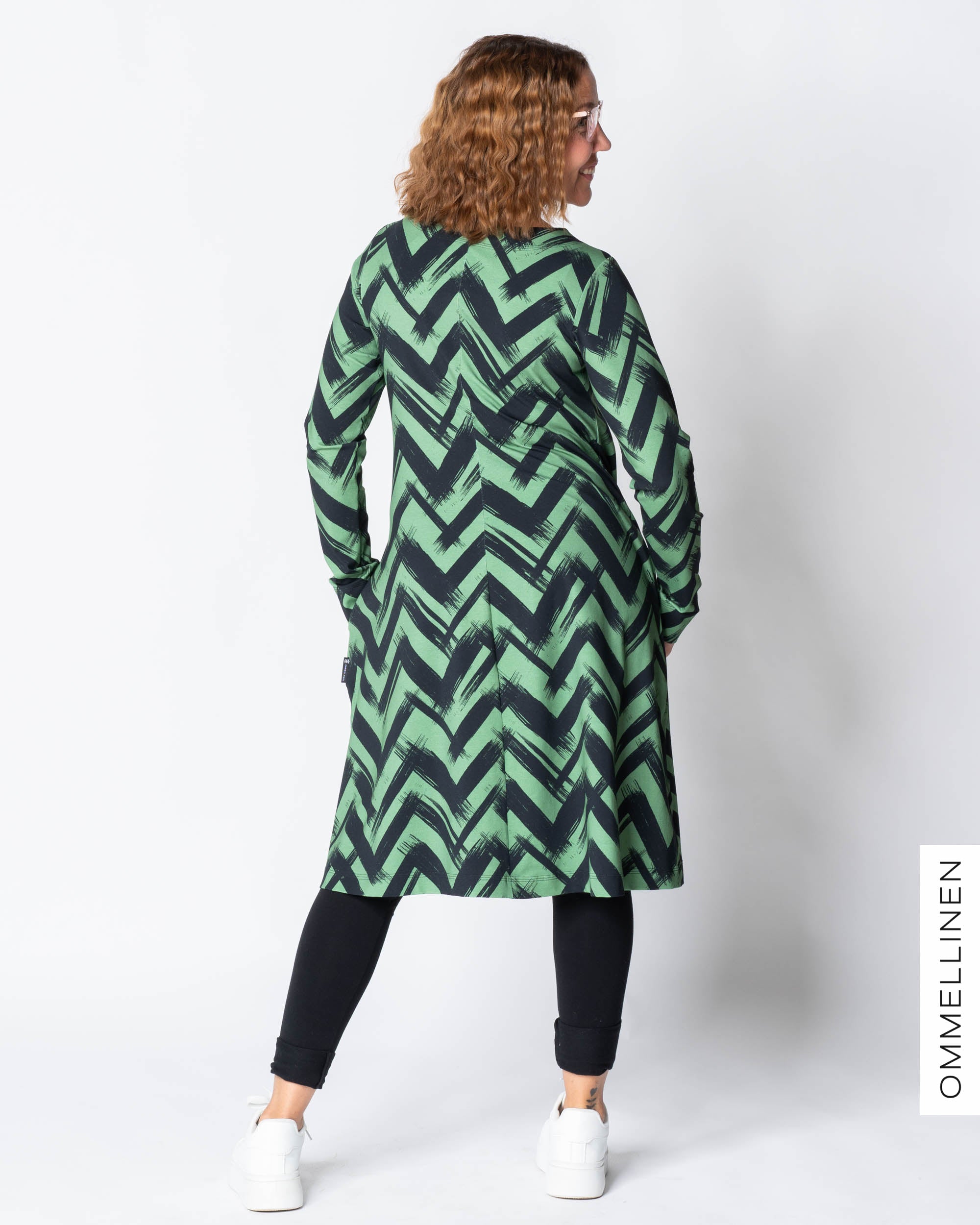 WHOOPS! DRESS tunic, Siksak - green - XXL