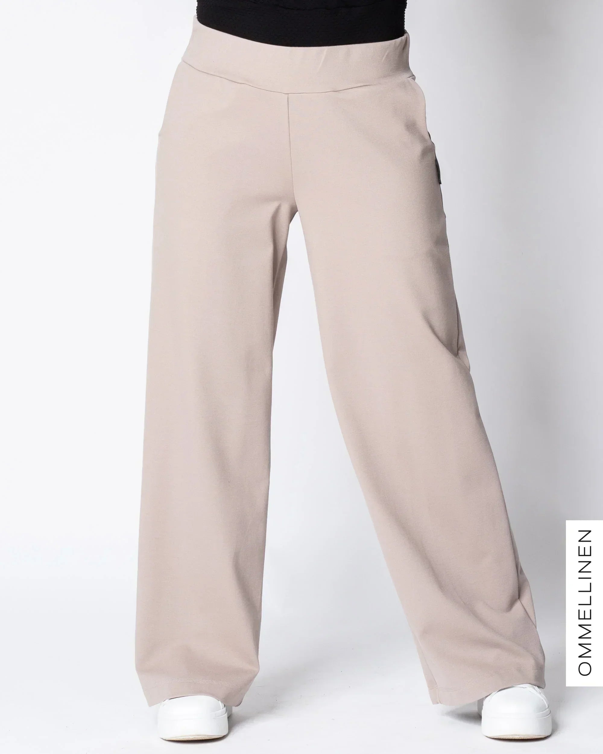 LUOTTO pants - NORMAL LENGTH, latte