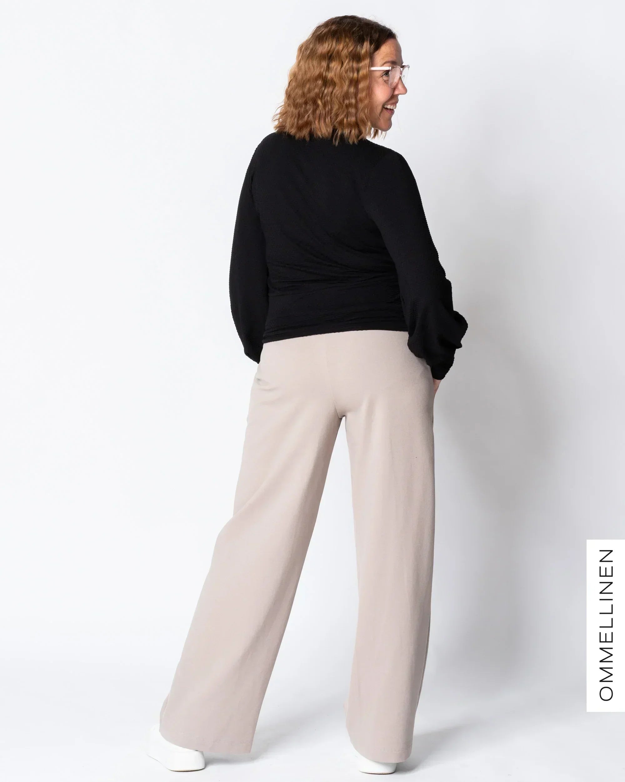 LUOTTO pants - NORMAL LENGTH, latte